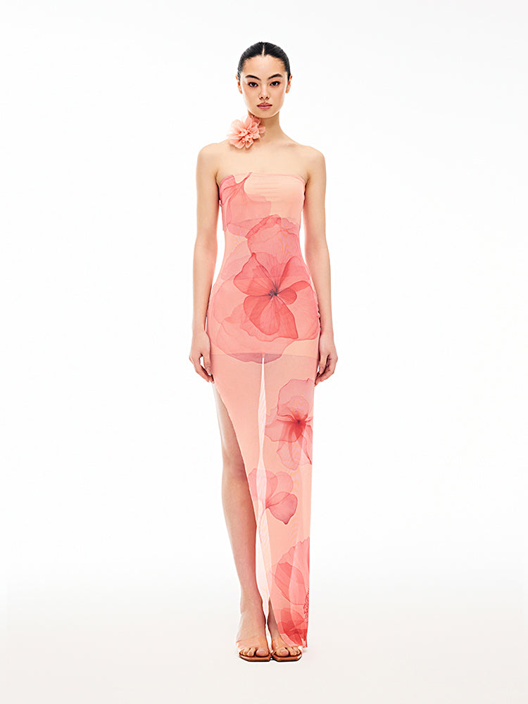 XENASERA DRIFTING FALLEN SAKURA DRESS