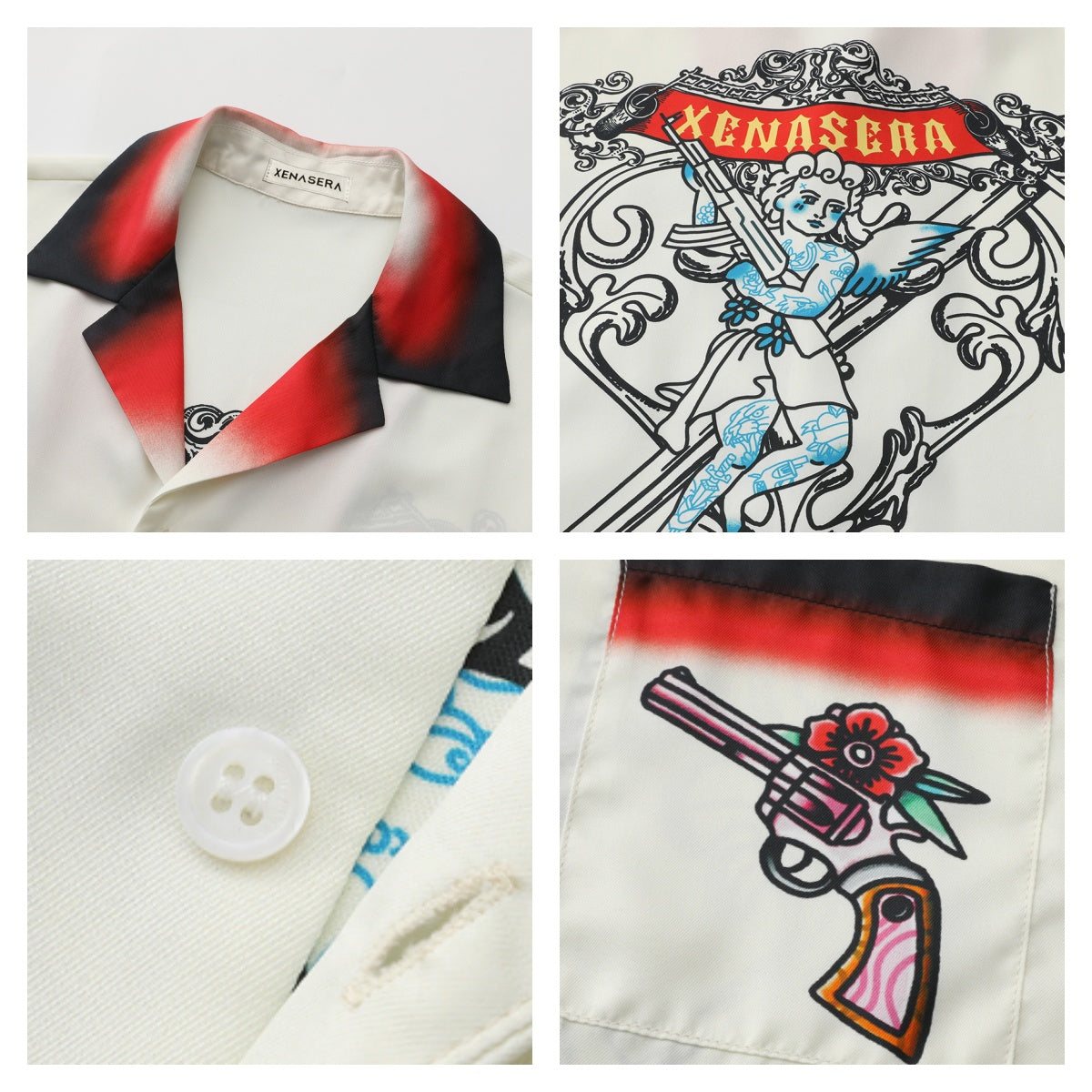 XENASERA UNISEX PRINTED SHIRT