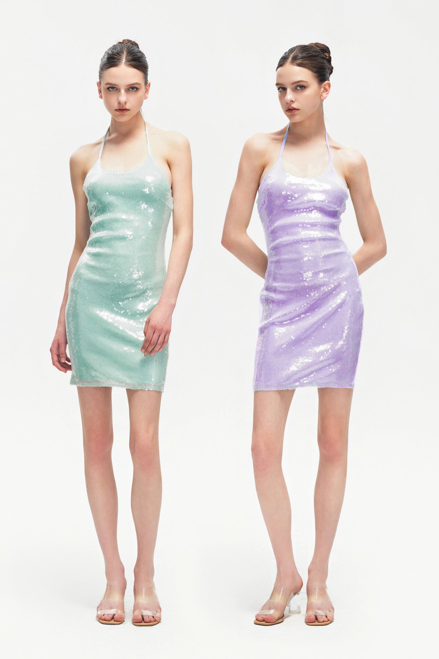 XENASERA ICE GREEN MINT/TARO SWEETHEART DRESS