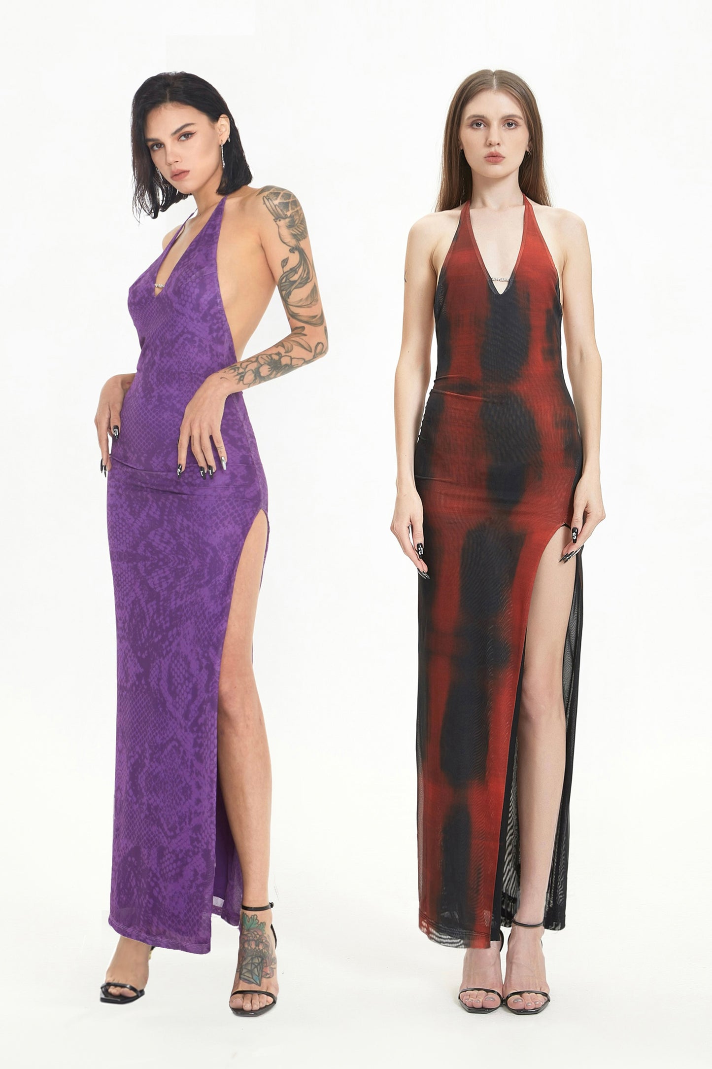 XENASERA VIPER ASSASSIN/NIGHTFALL CABERNET DRESS
