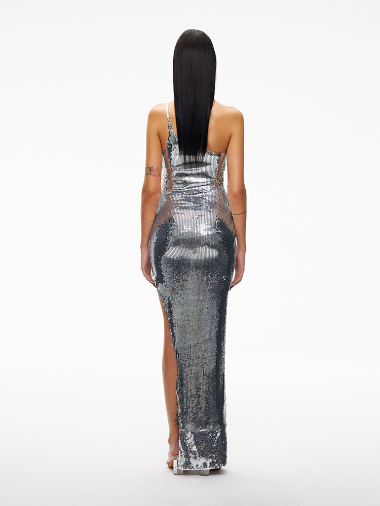 XENASERA DIAMOND REEF/MOONLIT NIGHT MERMAID DRESS