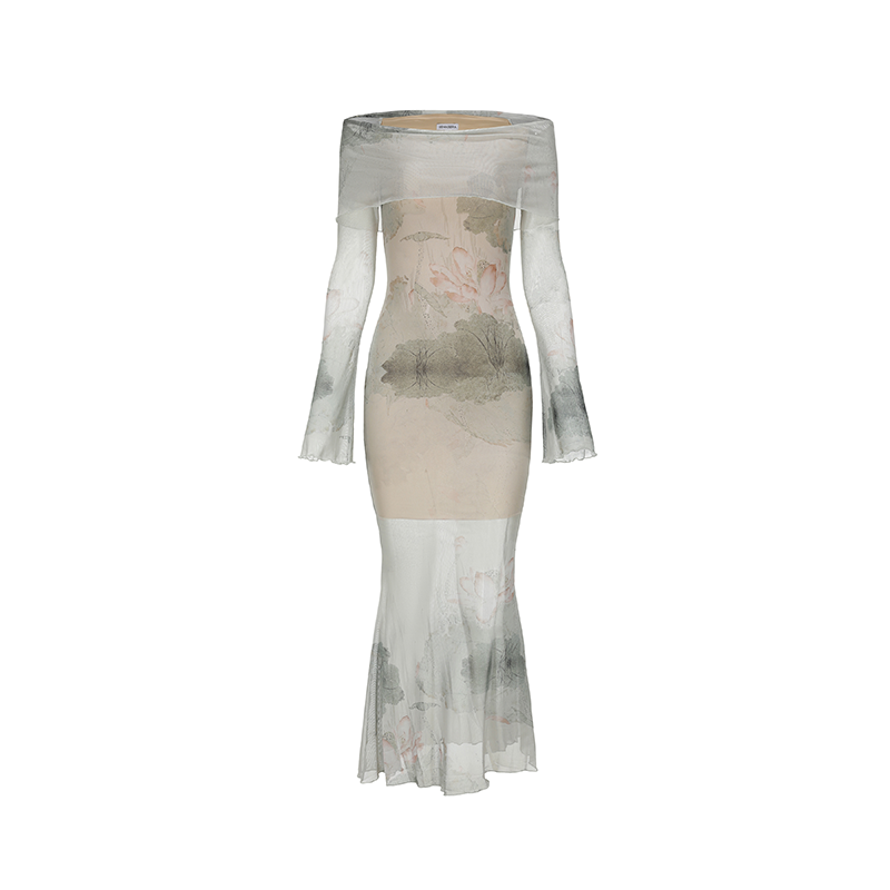 XENASERA MOONLIGHT LOTUS DRESS