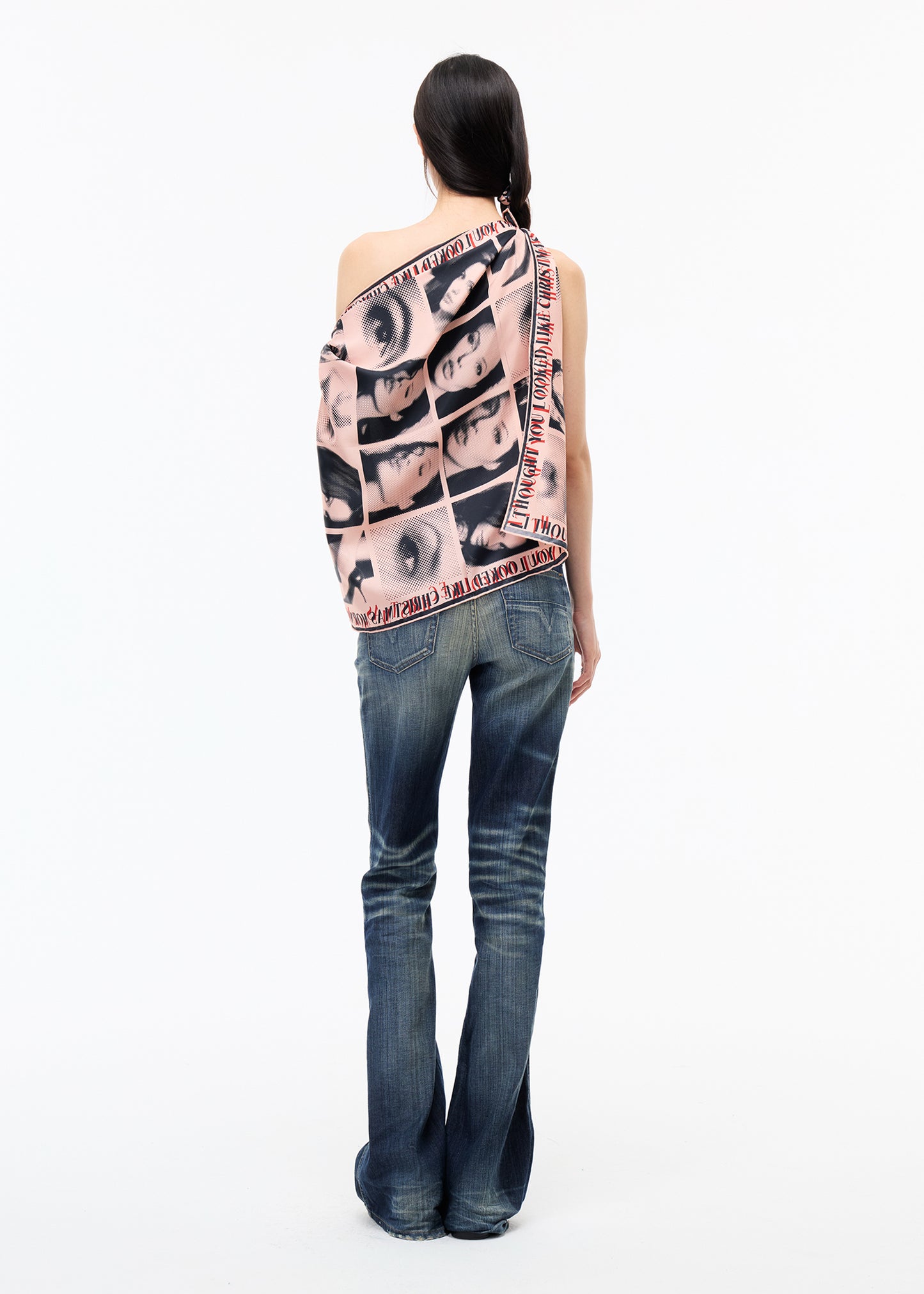 XENASERA UNISEX PRINTED SCARF