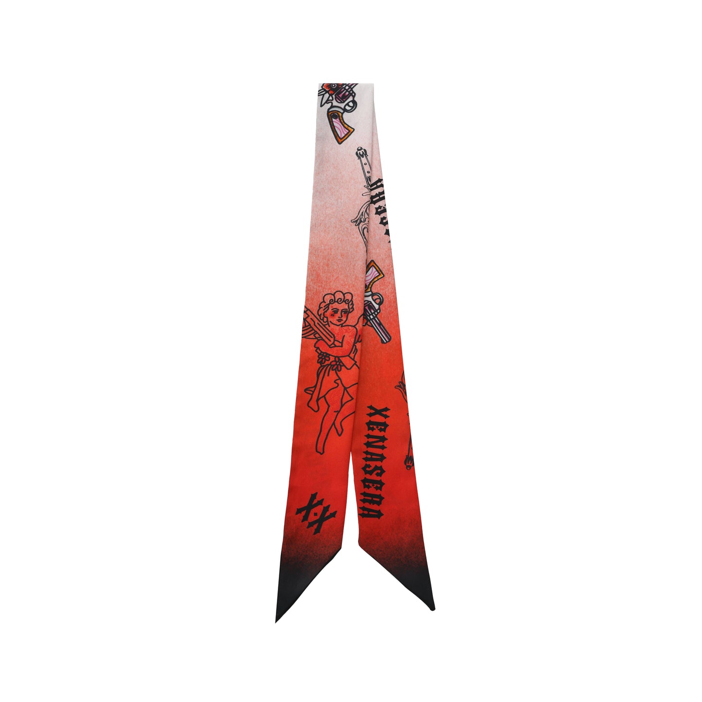 XENASERA UNISEX PRINTED SCARF
