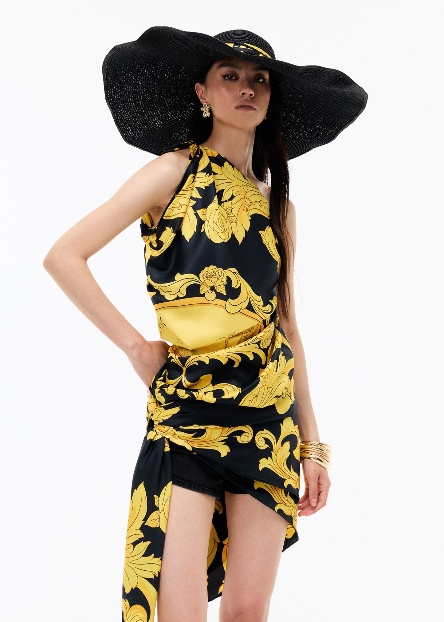 XENASERA UNISEX PRINTED SCARF