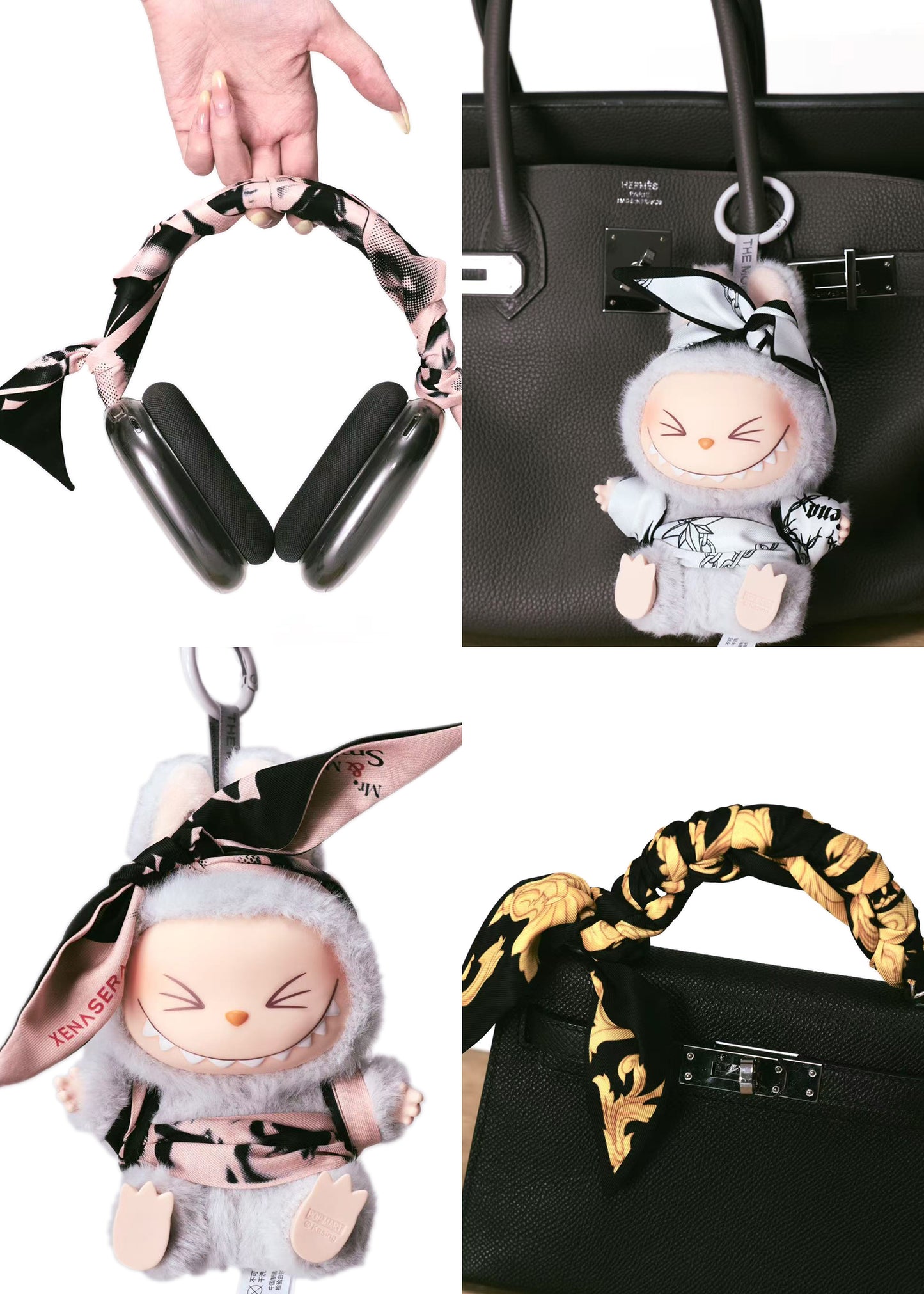 XENASERA UNISEX PRINTED SCARF