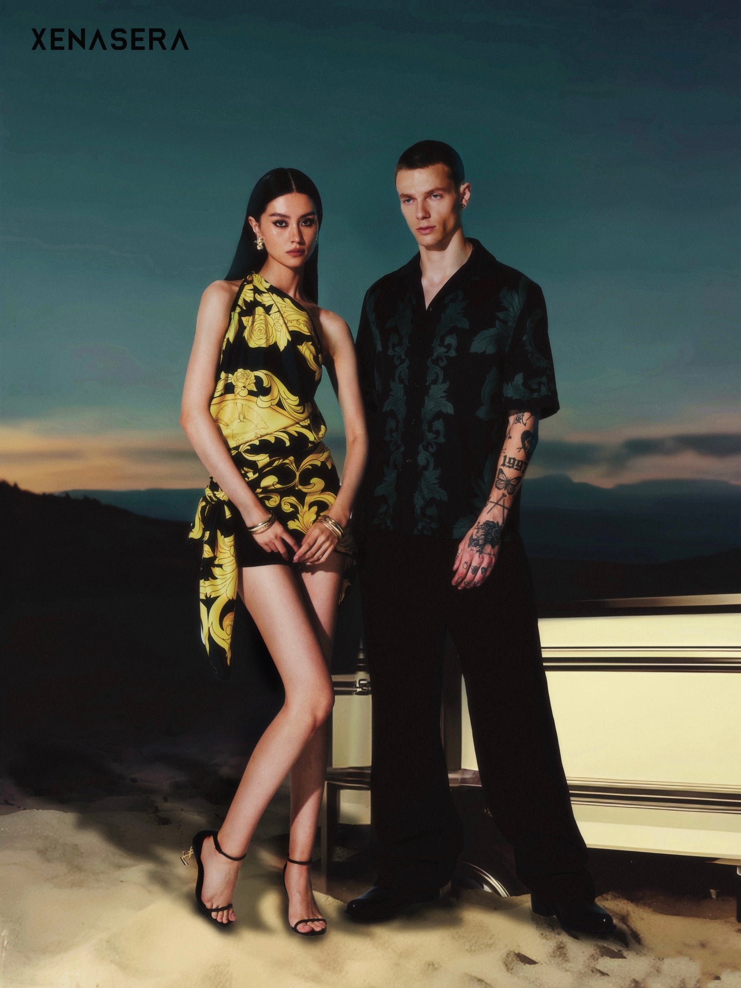 XENASERA UNISEX PRINTED SHIRT