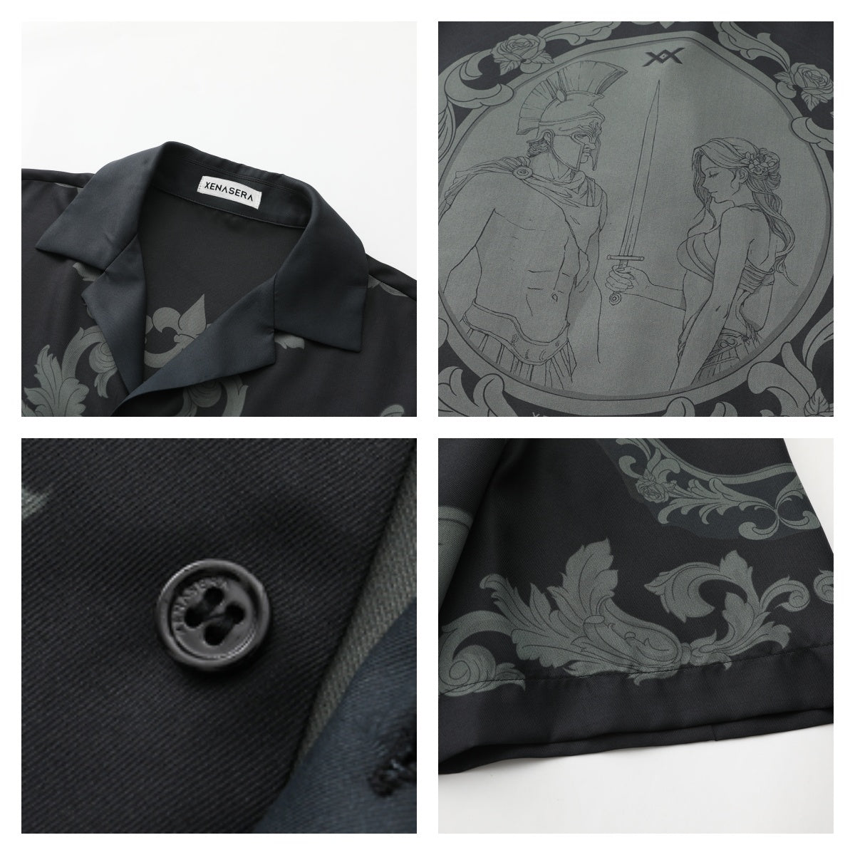XENASERA UNISEX PRINTED SHIRT