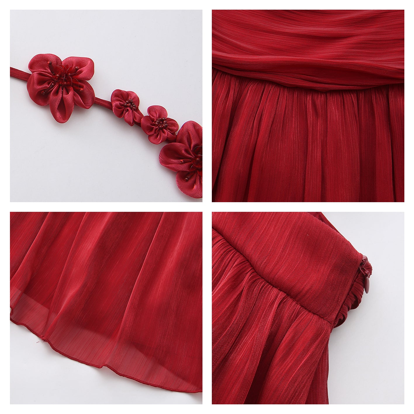 XENASERA PETALS TO THE STREAM/CRIMSON SWAY DRESS