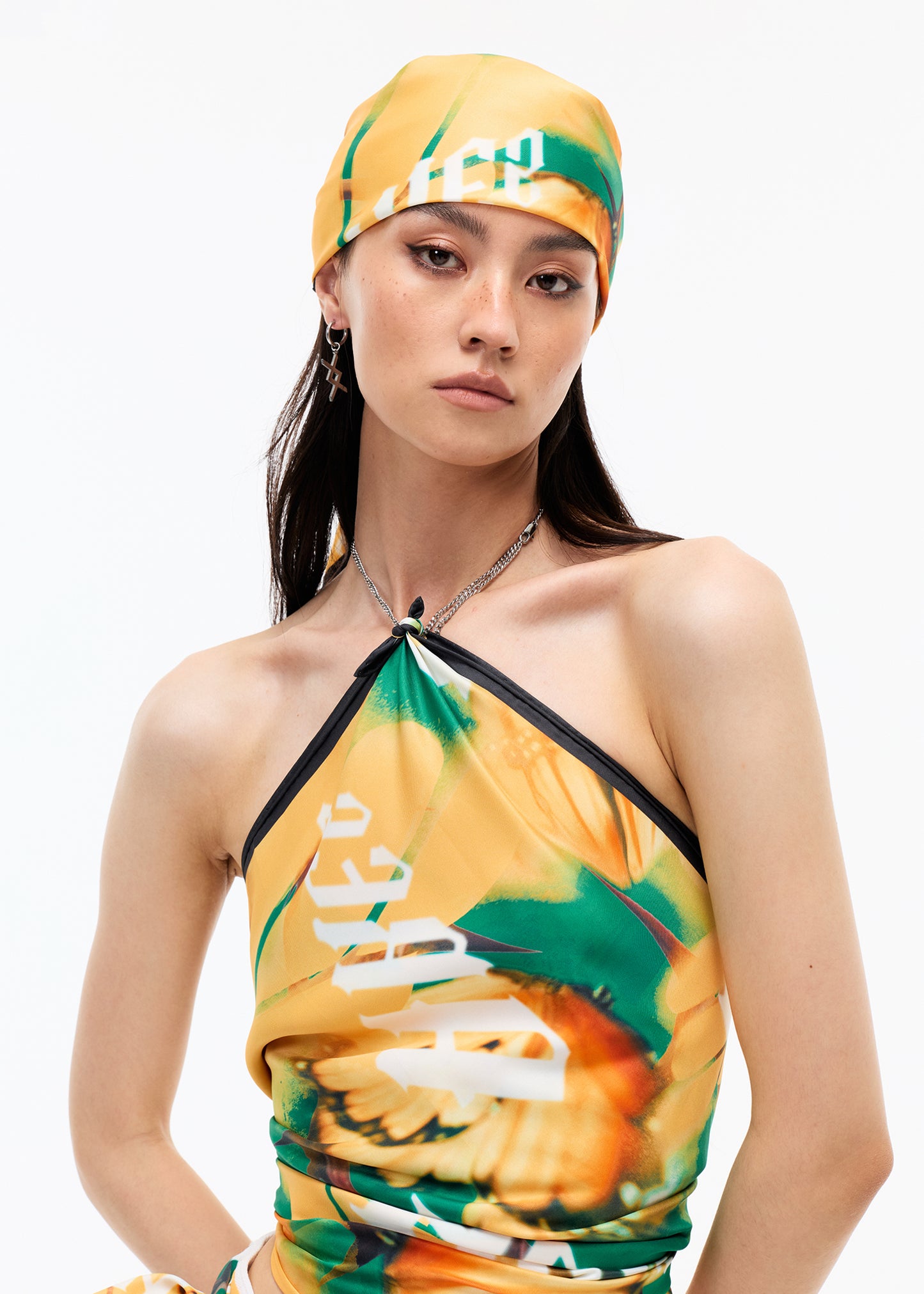 XENASERA UNISEX PRINTED SCARF