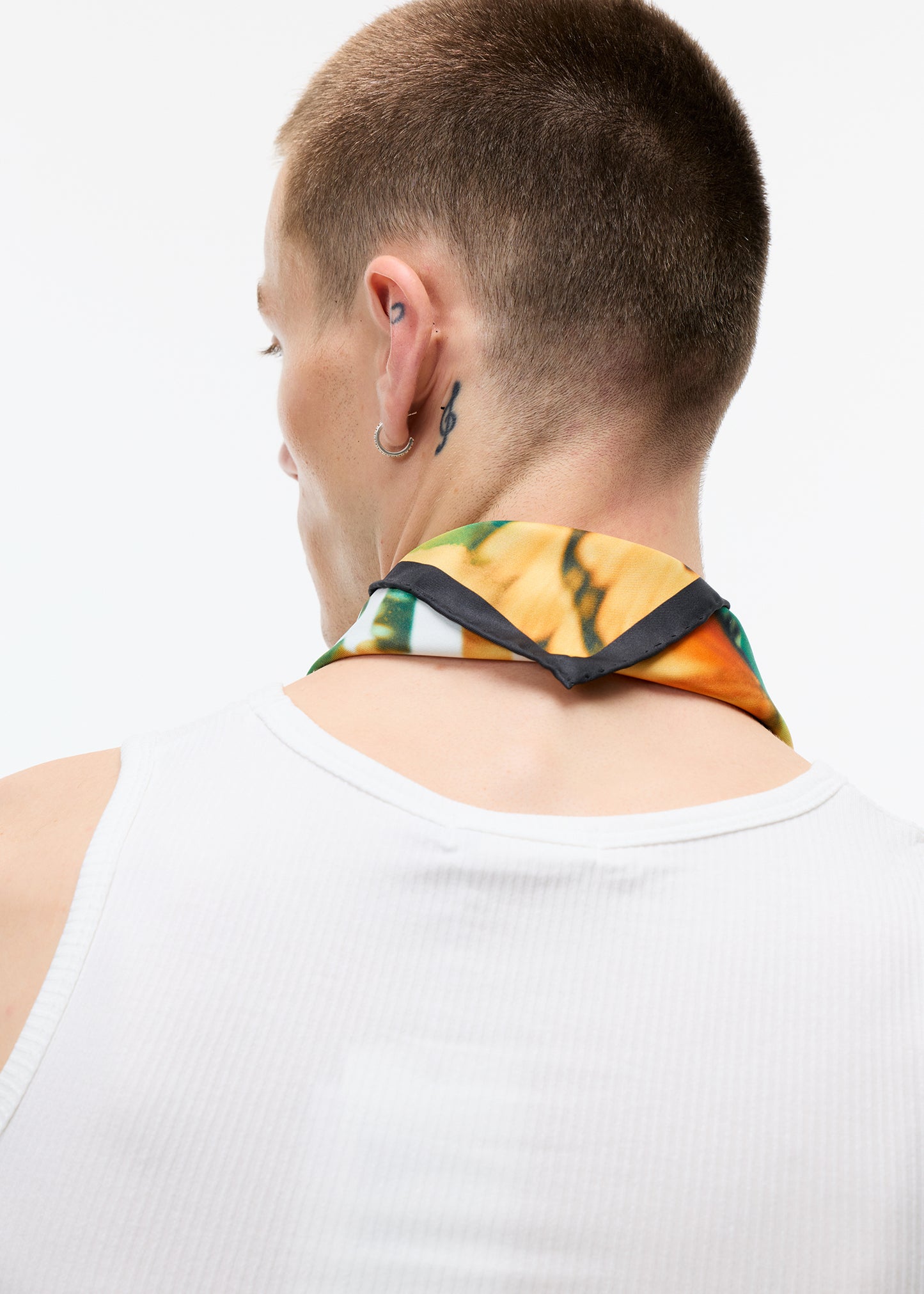 XENASERA UNISEX PRINTED SCARF