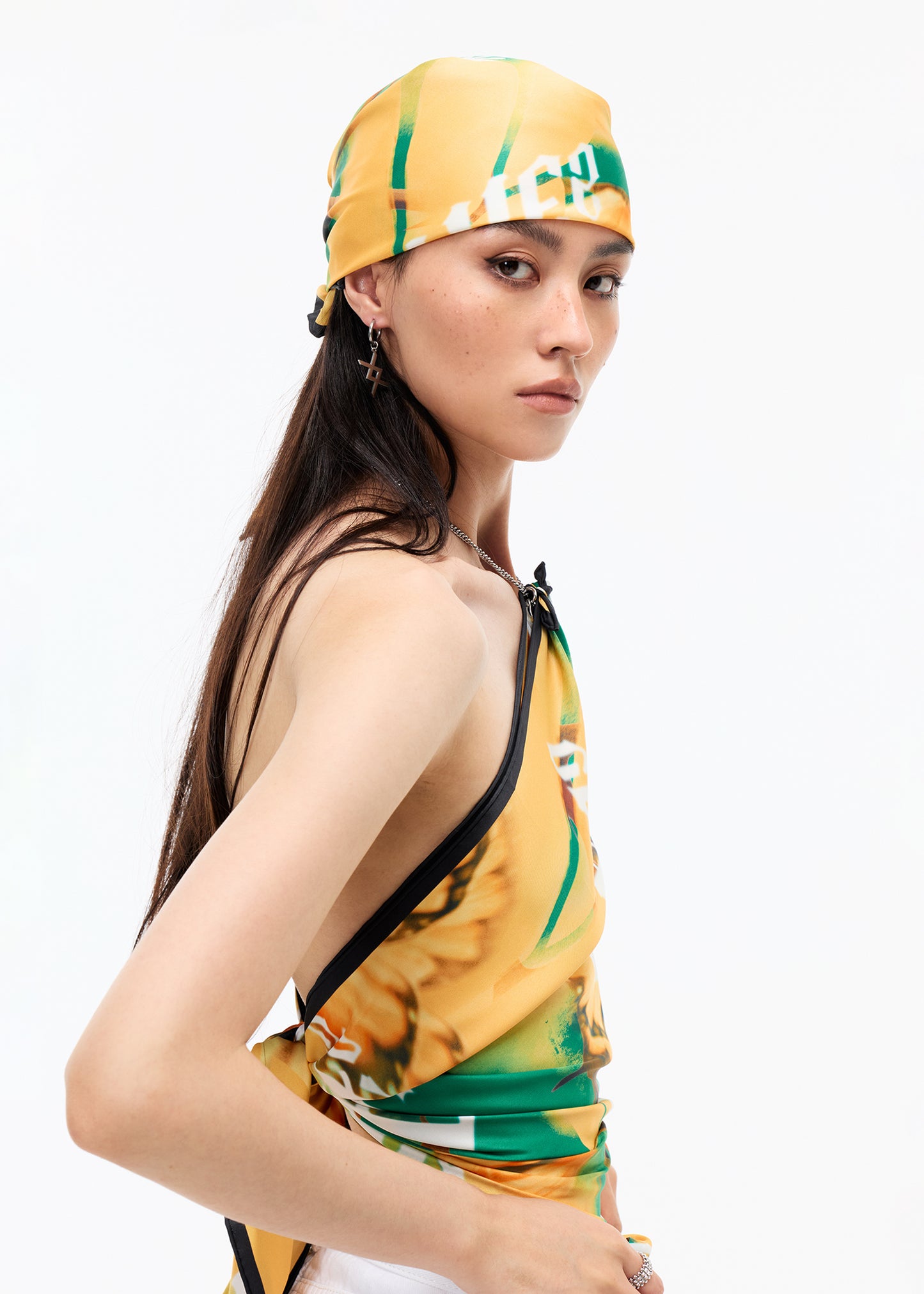 XENASERA UNISEX PRINTED SCARF