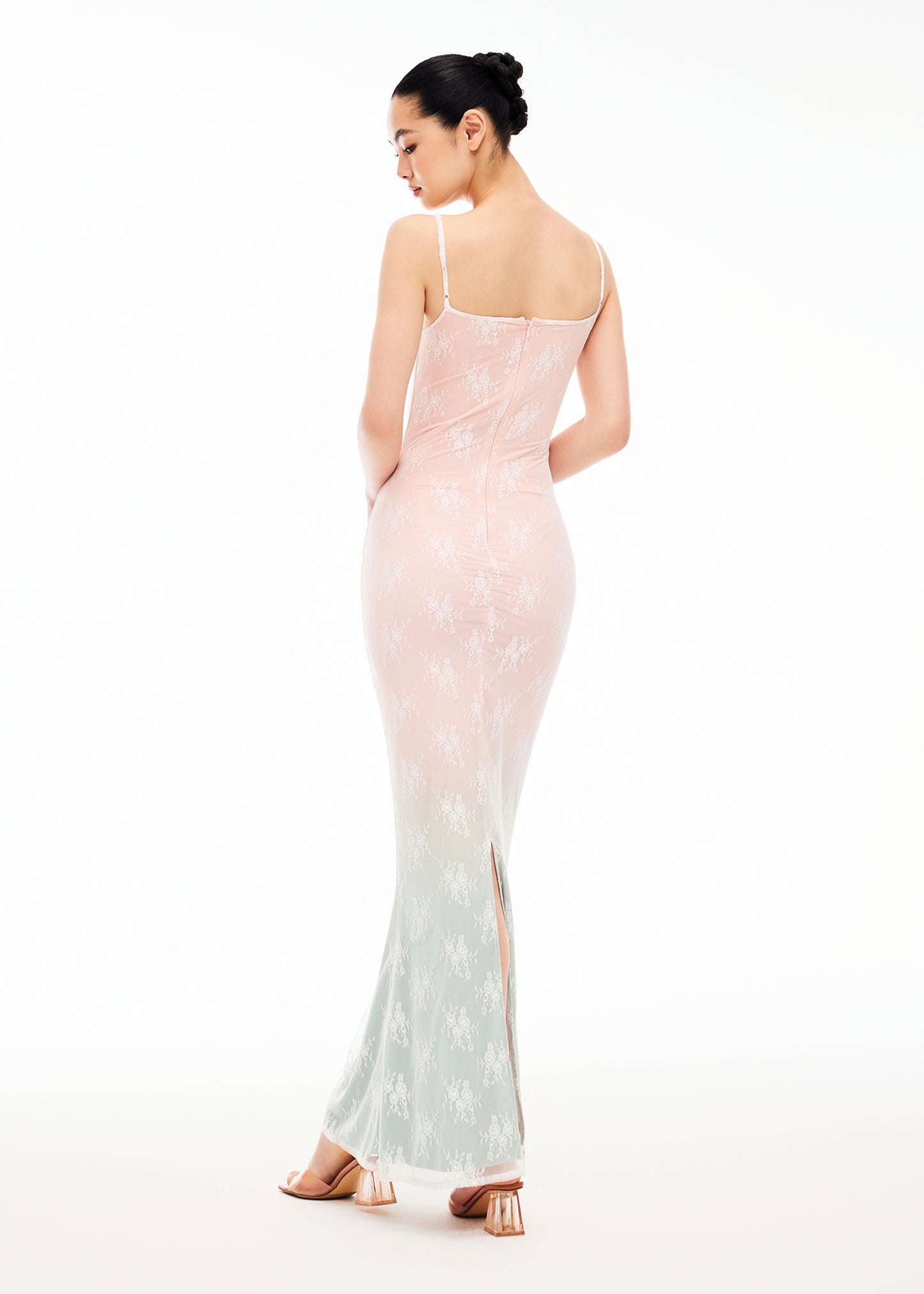 XENASERA PEACH GREEN BEAN ICE DRESS