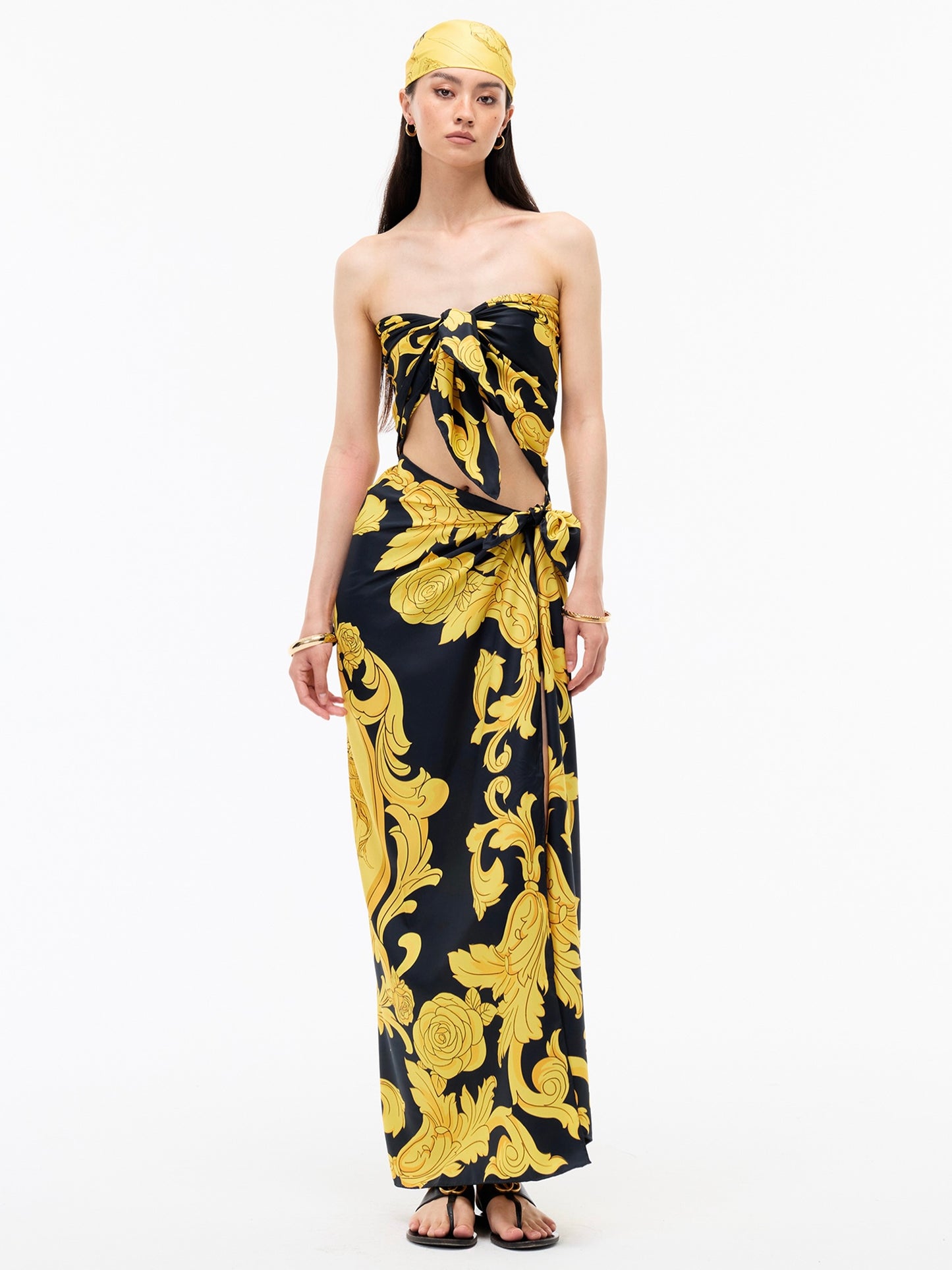 XENASERA UNISEX PRINTED SCARF