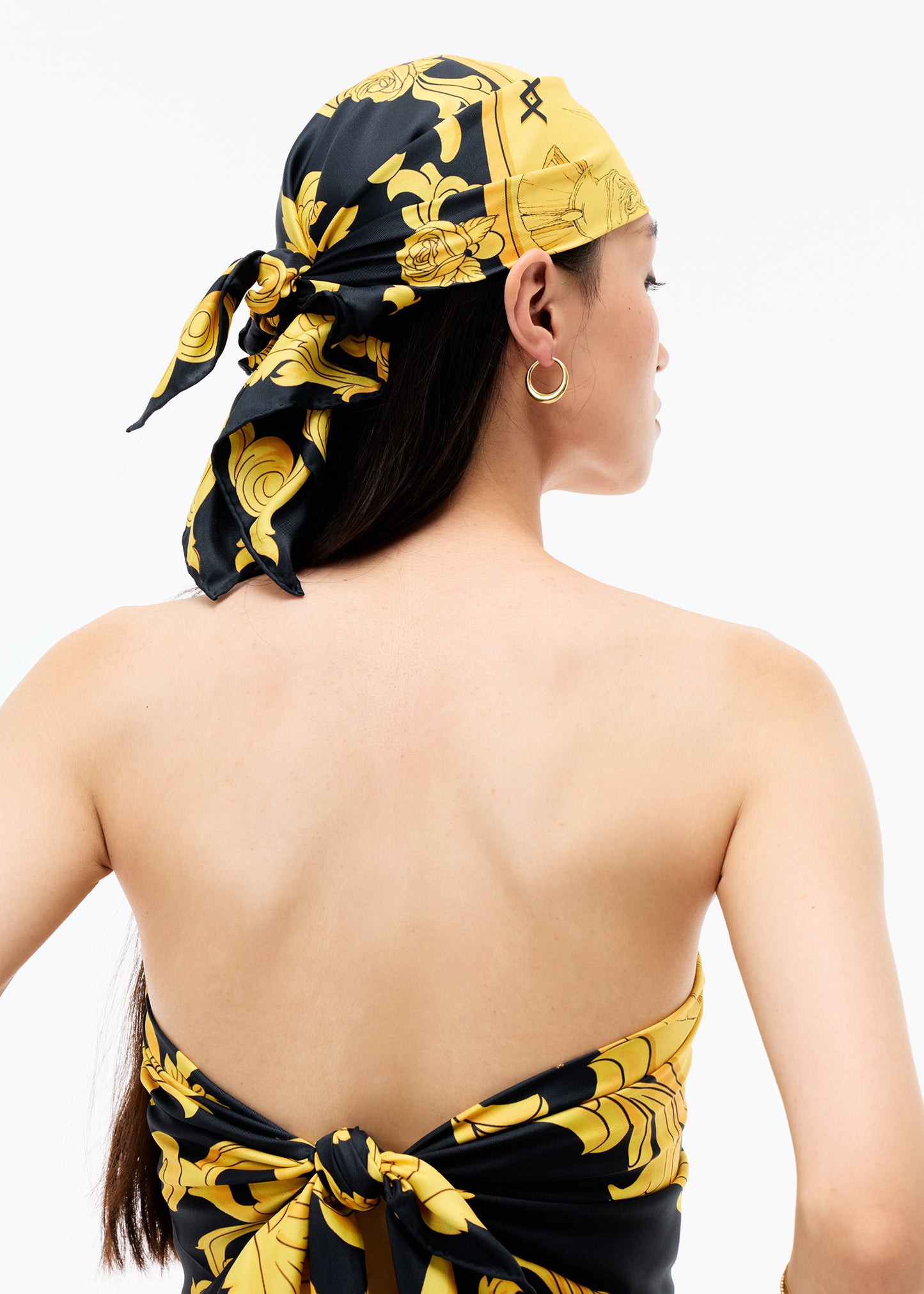 XENASERA UNISEX PRINTED SCARF