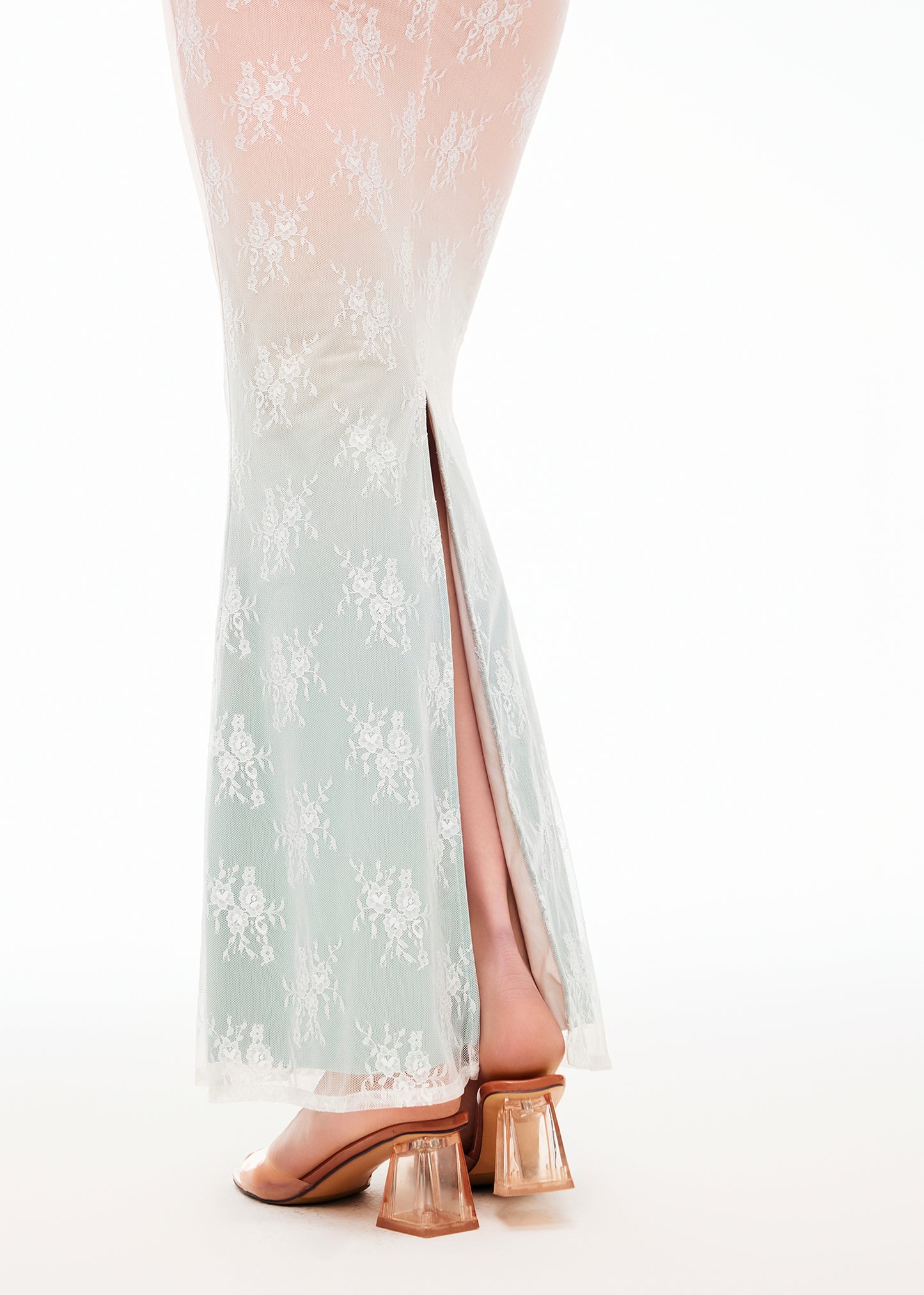 XENASERA PEACH GREEN BEAN ICE DRESS