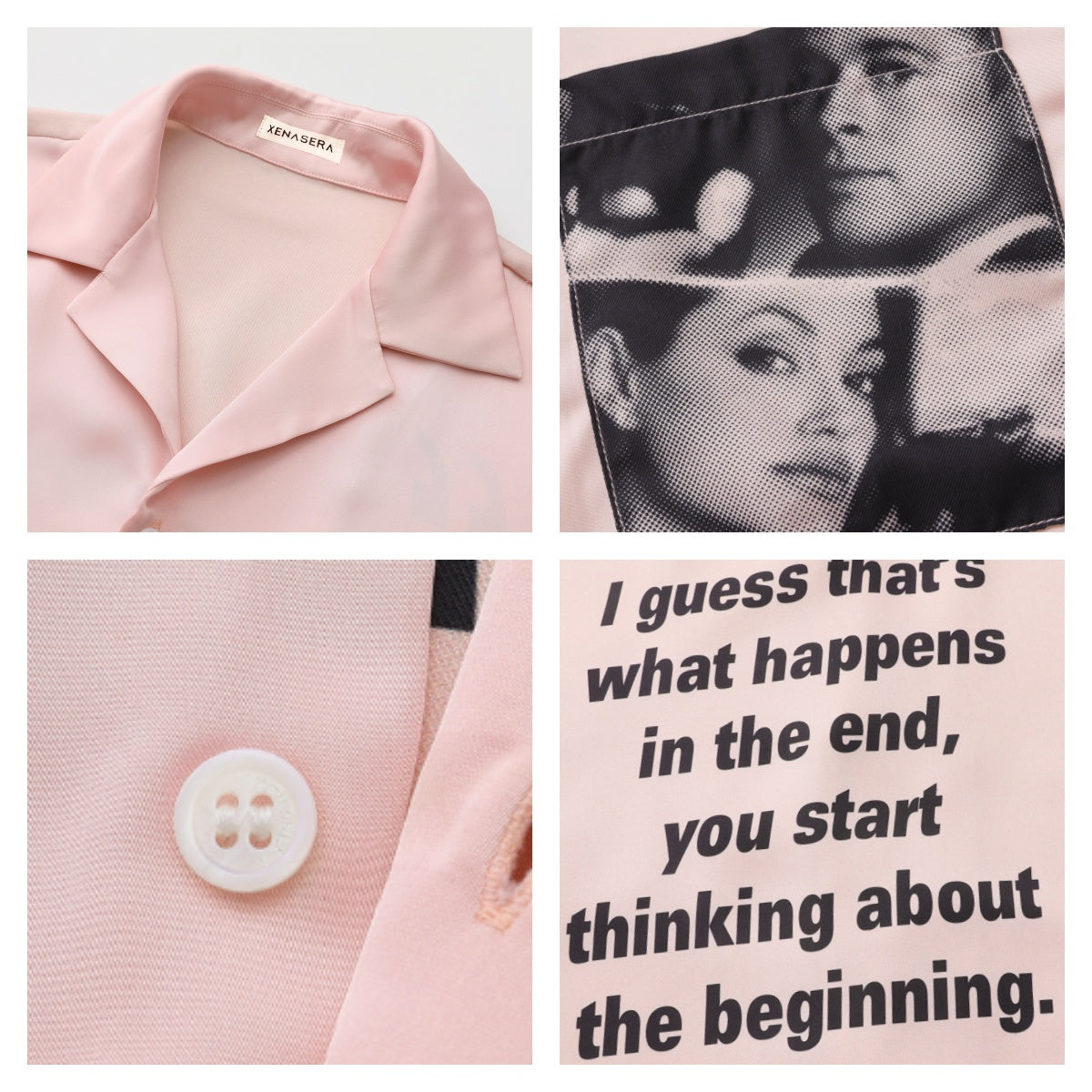 XENASERA UNISEX PRINTED SHIRT