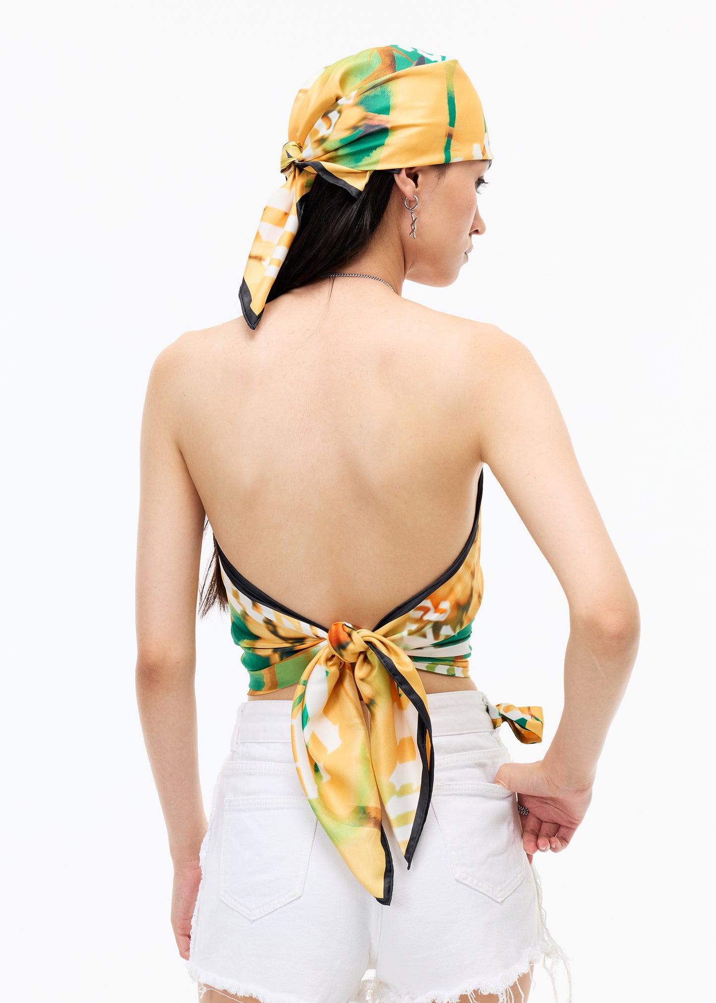 XENASERA UNISEX PRINTED SCARF