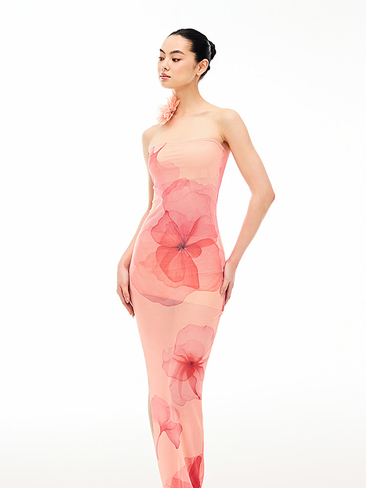 XENASERA DRIFTING FALLEN SAKURA DRESS