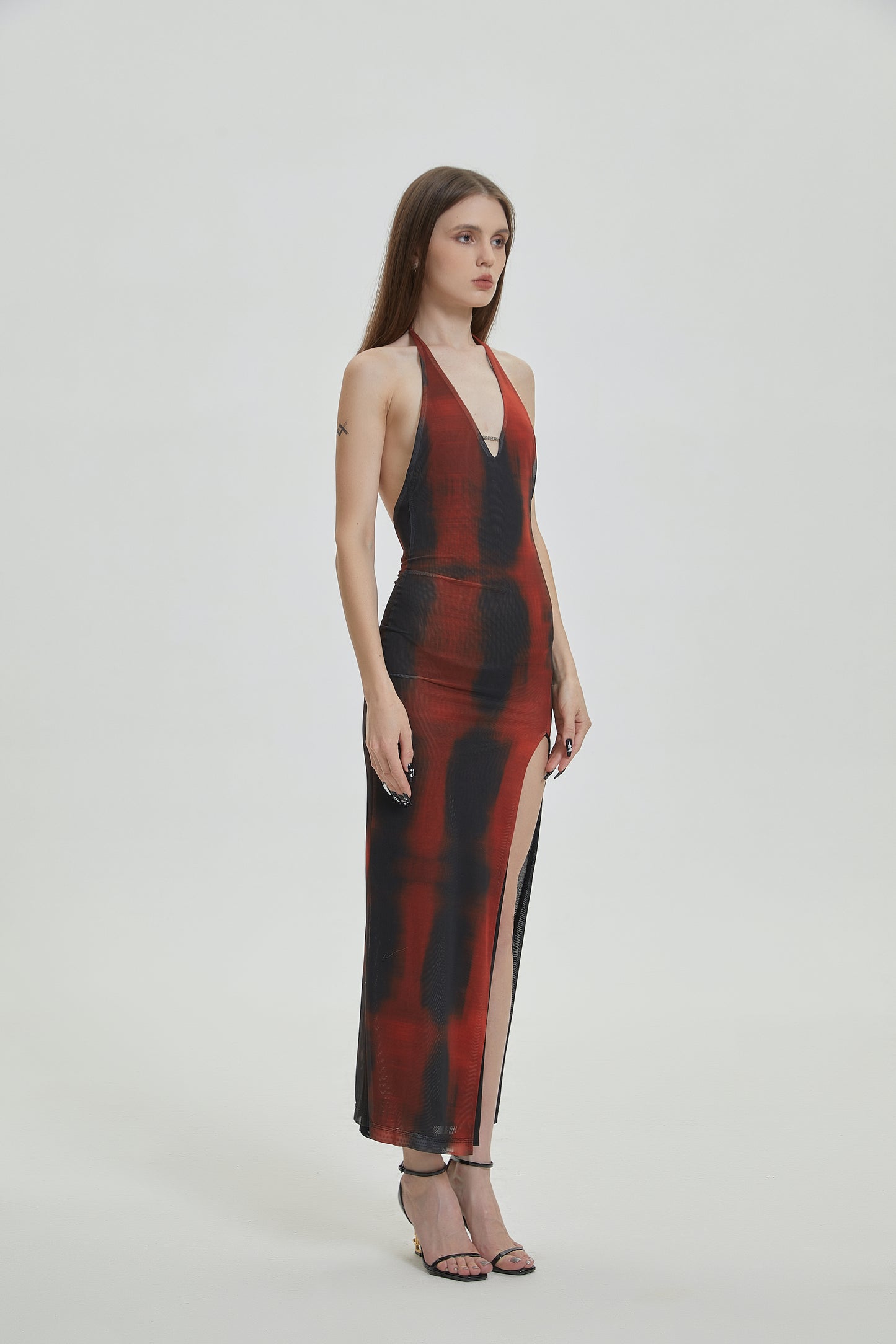 XENASERA VIPER ASSASSIN/NIGHTFALL CABERNET DRESS