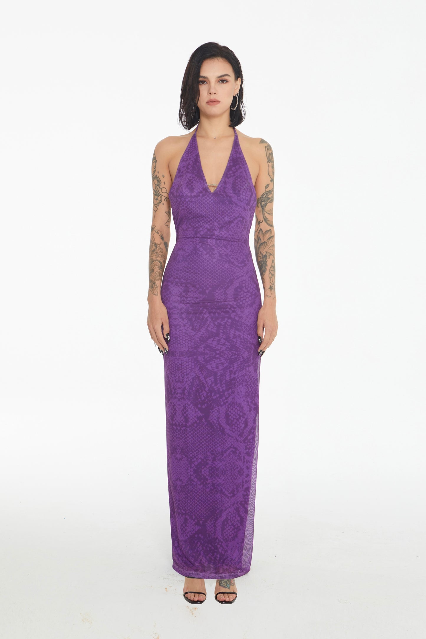 XENASERA VIPER ASSASSIN/NIGHTFALL CABERNET DRESS