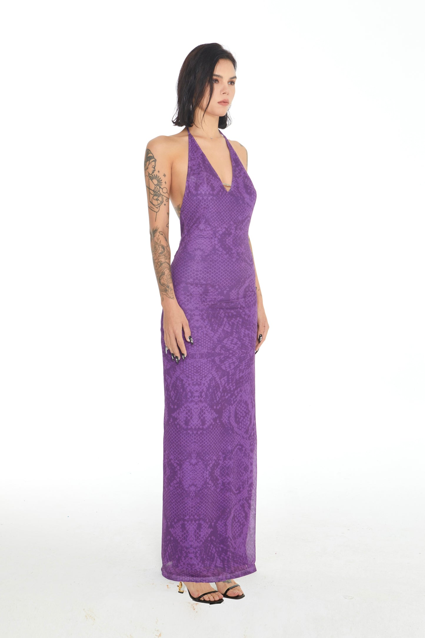 XENASERA VIPER ASSASSIN/NIGHTFALL CABERNET DRESS