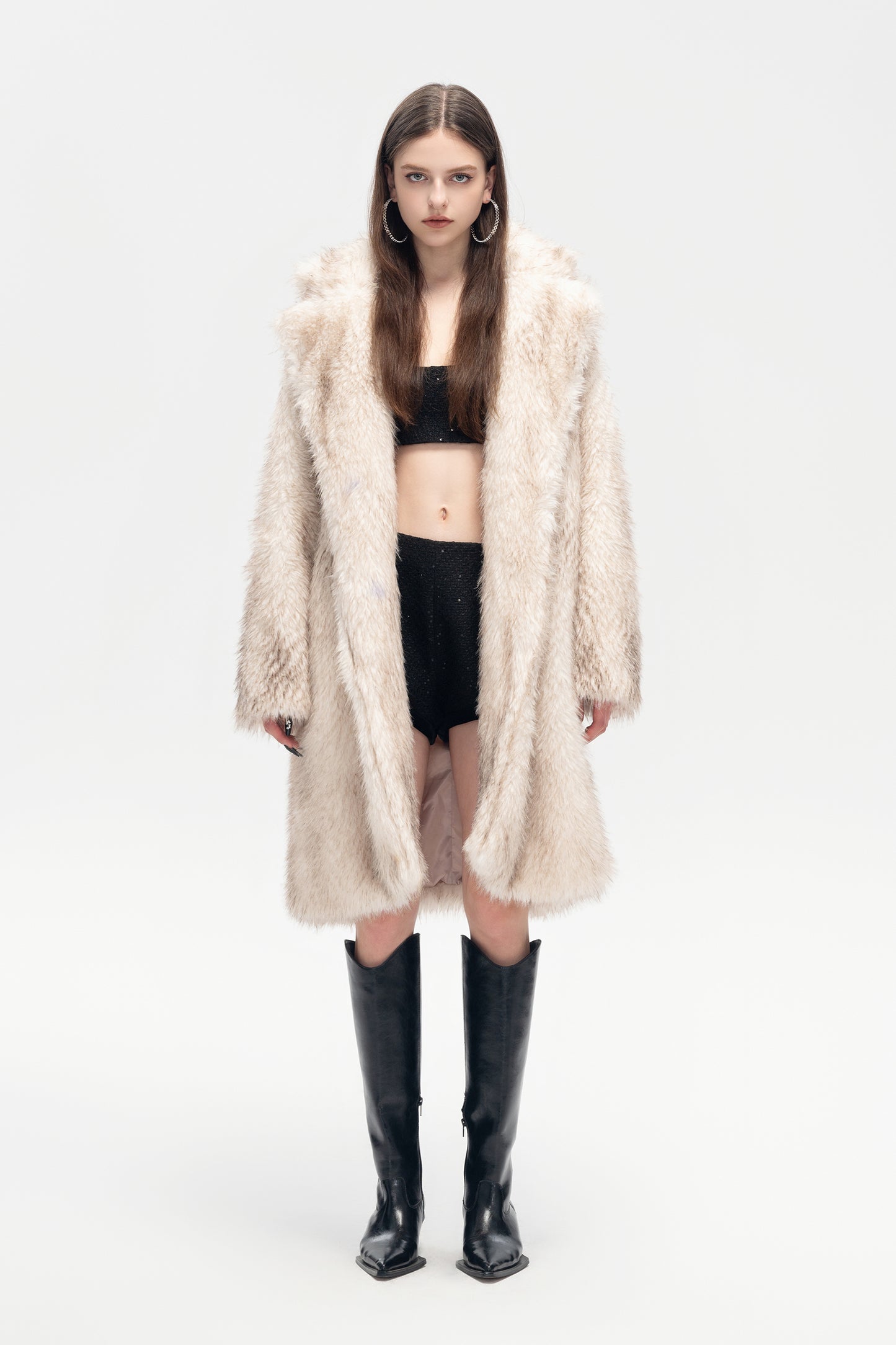 XENASERA FW23 REBEL UPTOWN GIRL FUR COAT