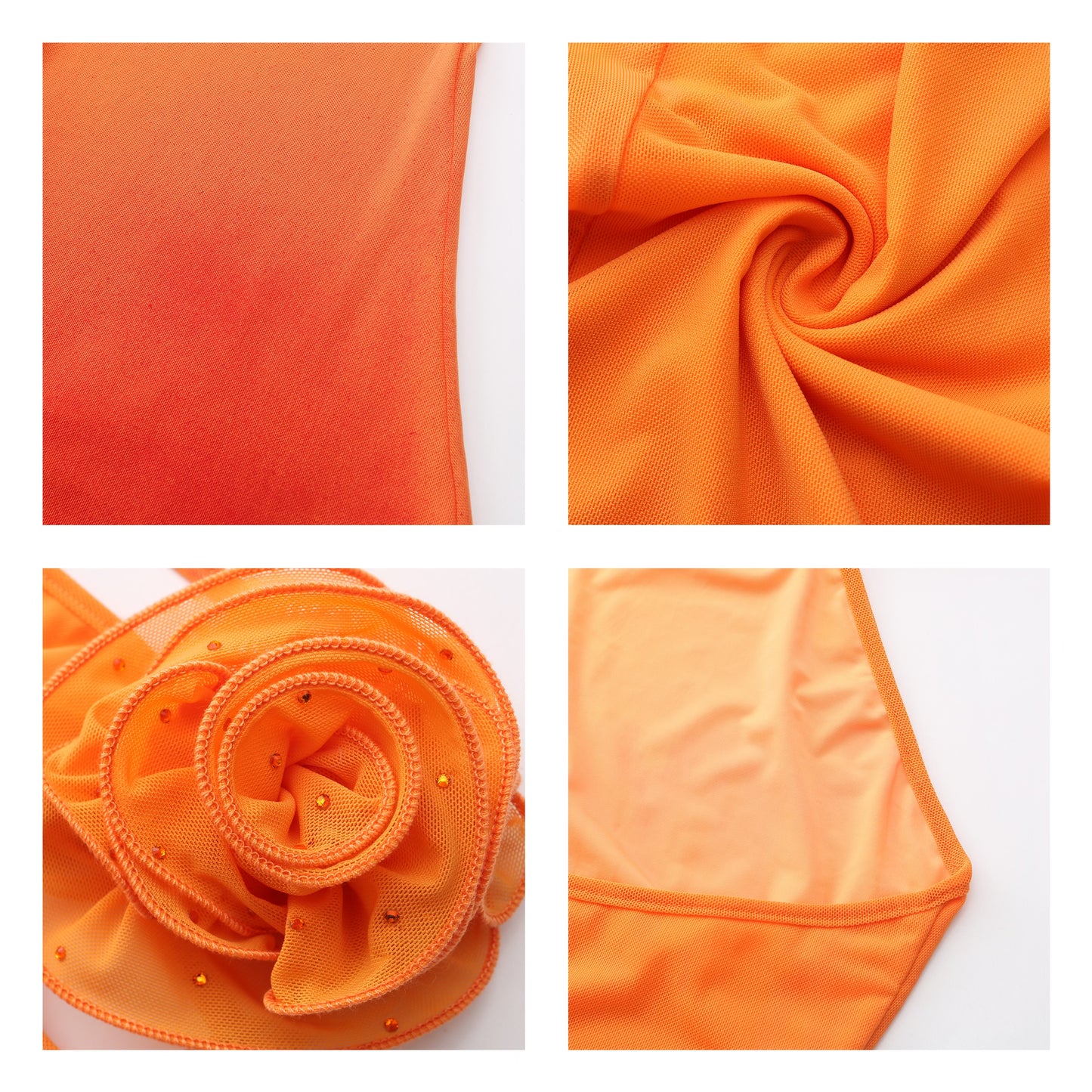 XENASERA SS24 HOT WAVE ORANGE DRESS