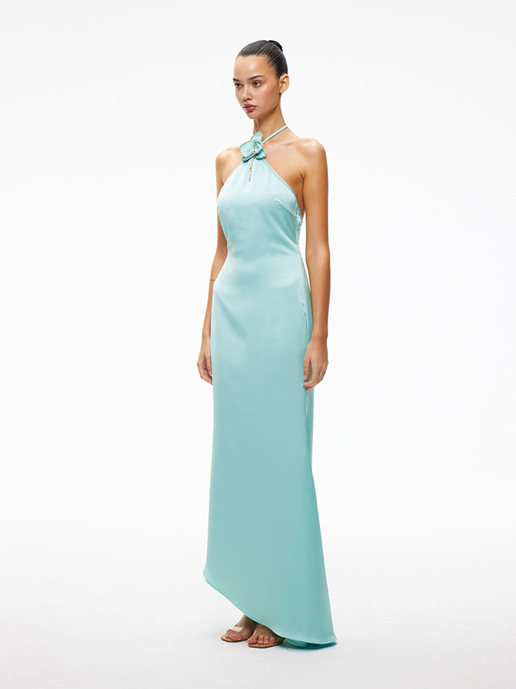 XENASERA SS24 WATHET CORAL DRESS