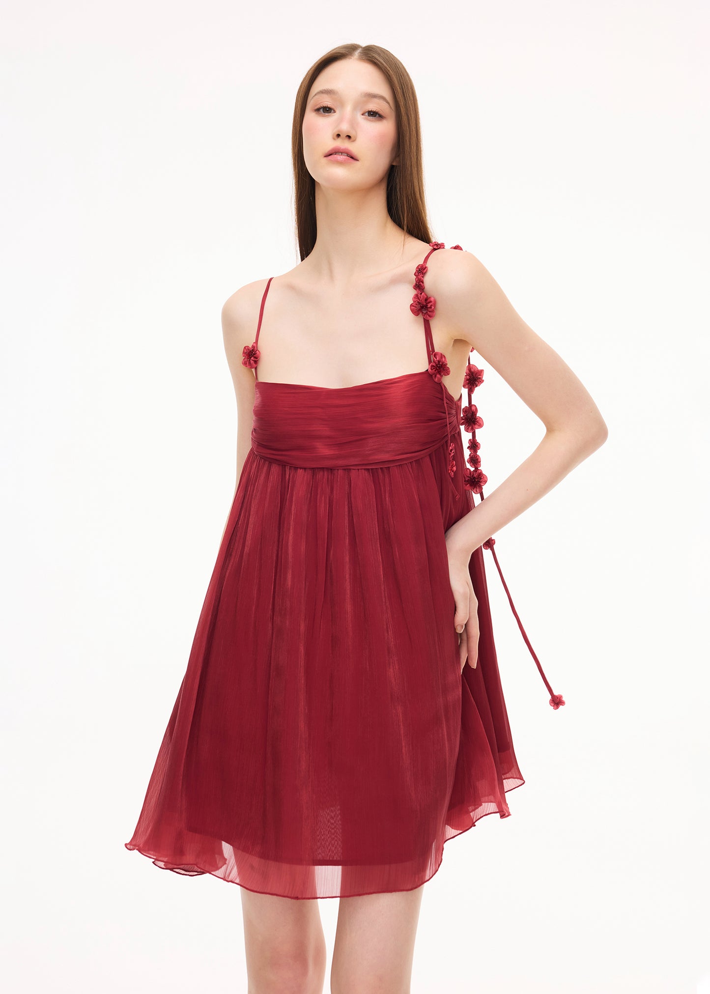 XENASERA PETALS TO THE STREAM/CRIMSON SWAY DRESS