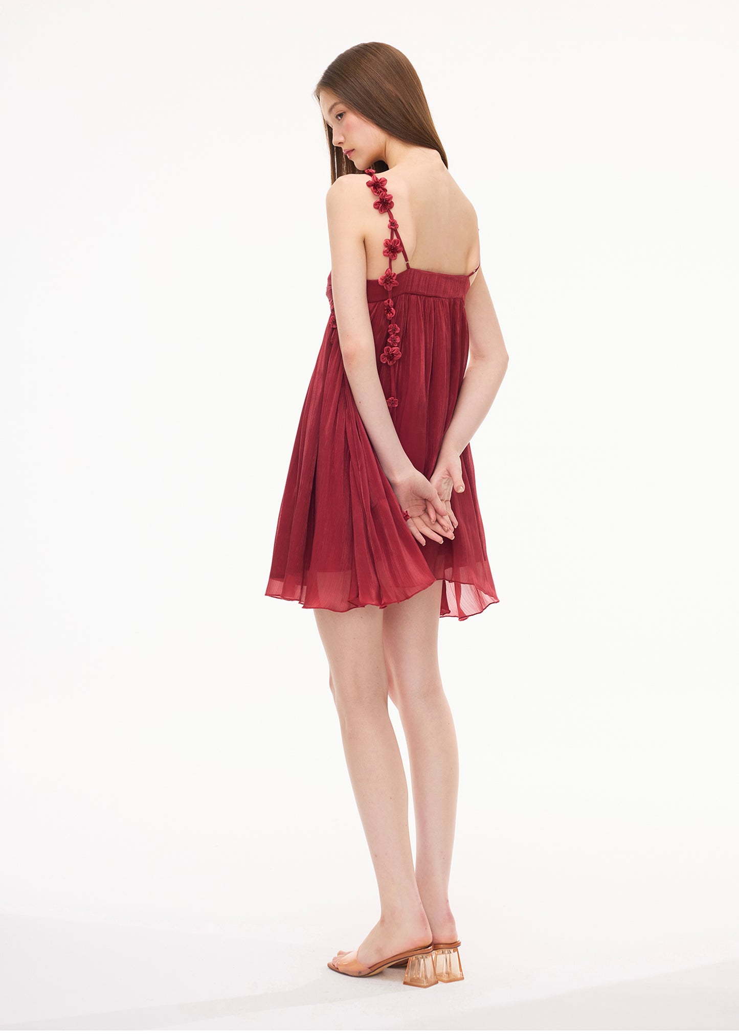 XENASERA PETALS TO THE STREAM/CRIMSON SWAY DRESS