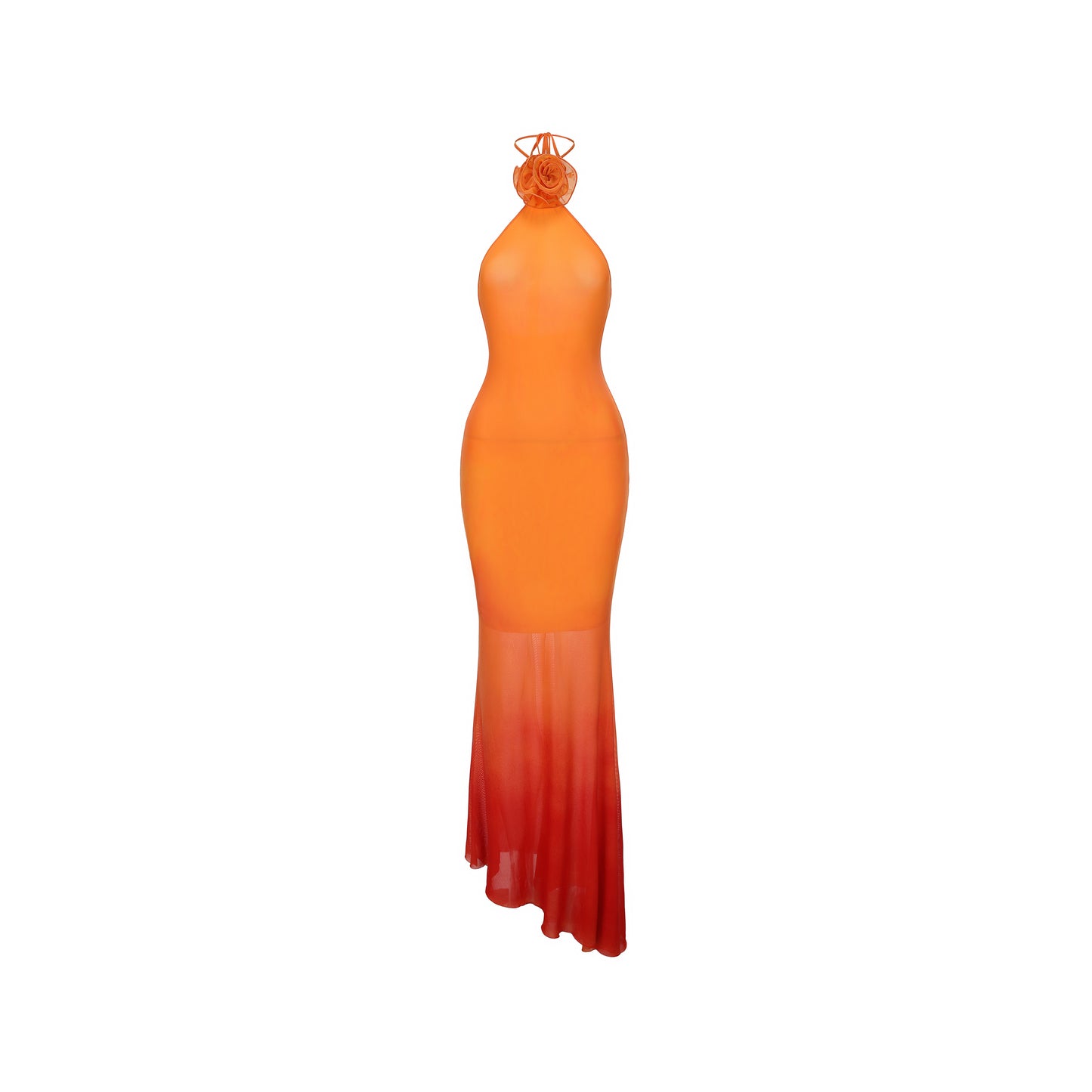 XENASERA SS24 HOT WAVE ORANGE DRESS