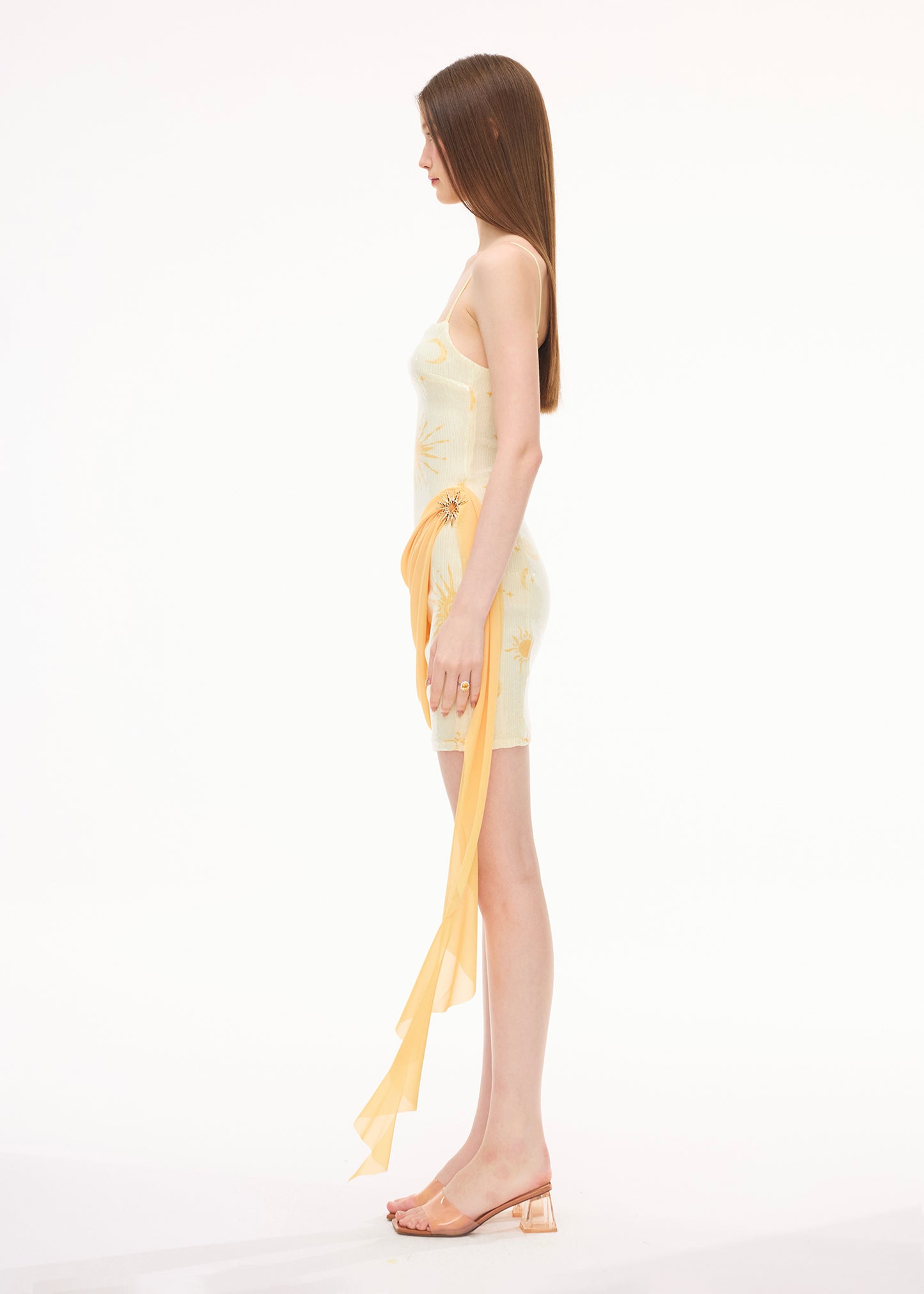 XENASERA GILDED FLUSH/CRYSTALLINE SEA SALT DRESS