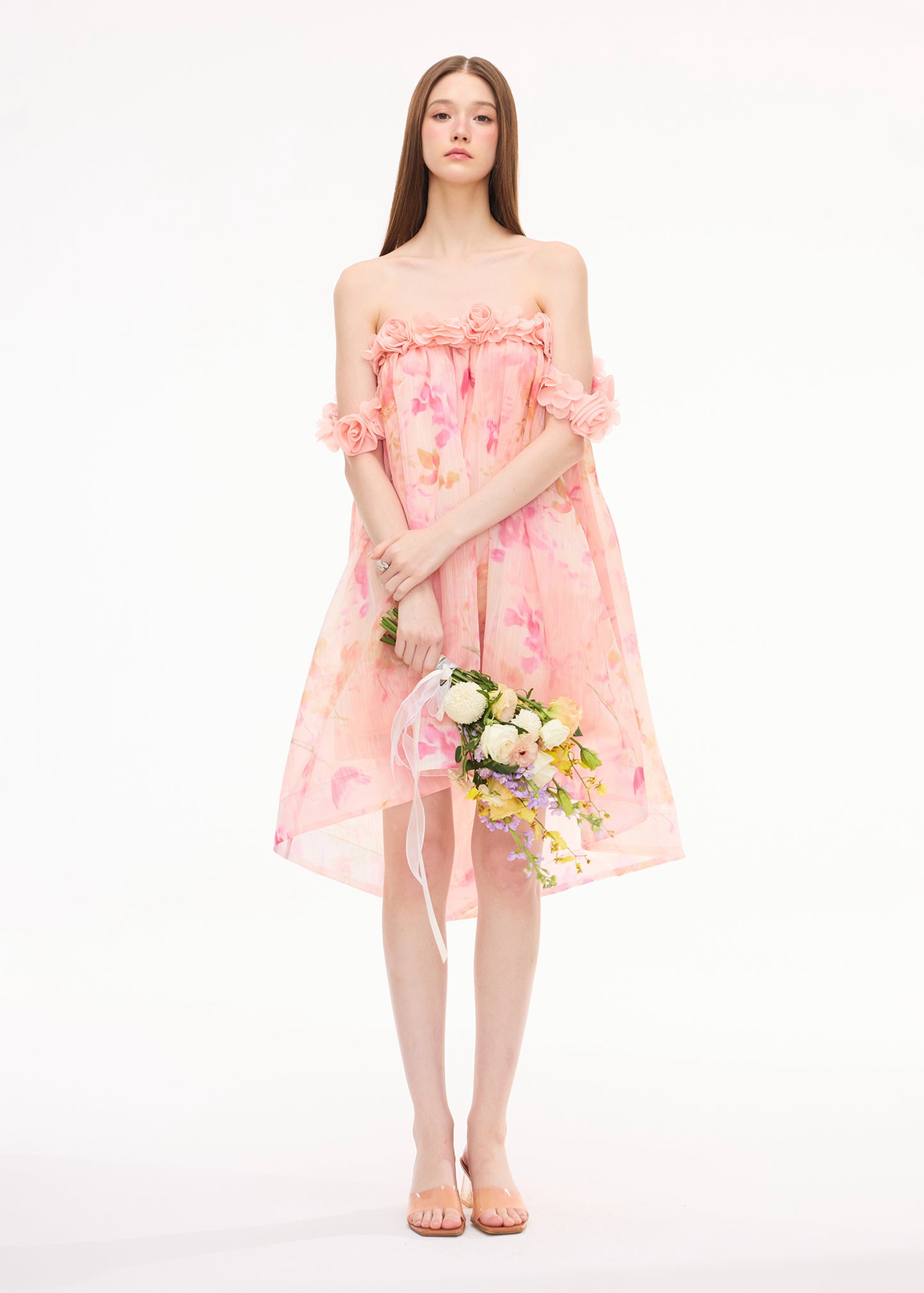 XENASERA ROUGE CARDAMOM DRESS