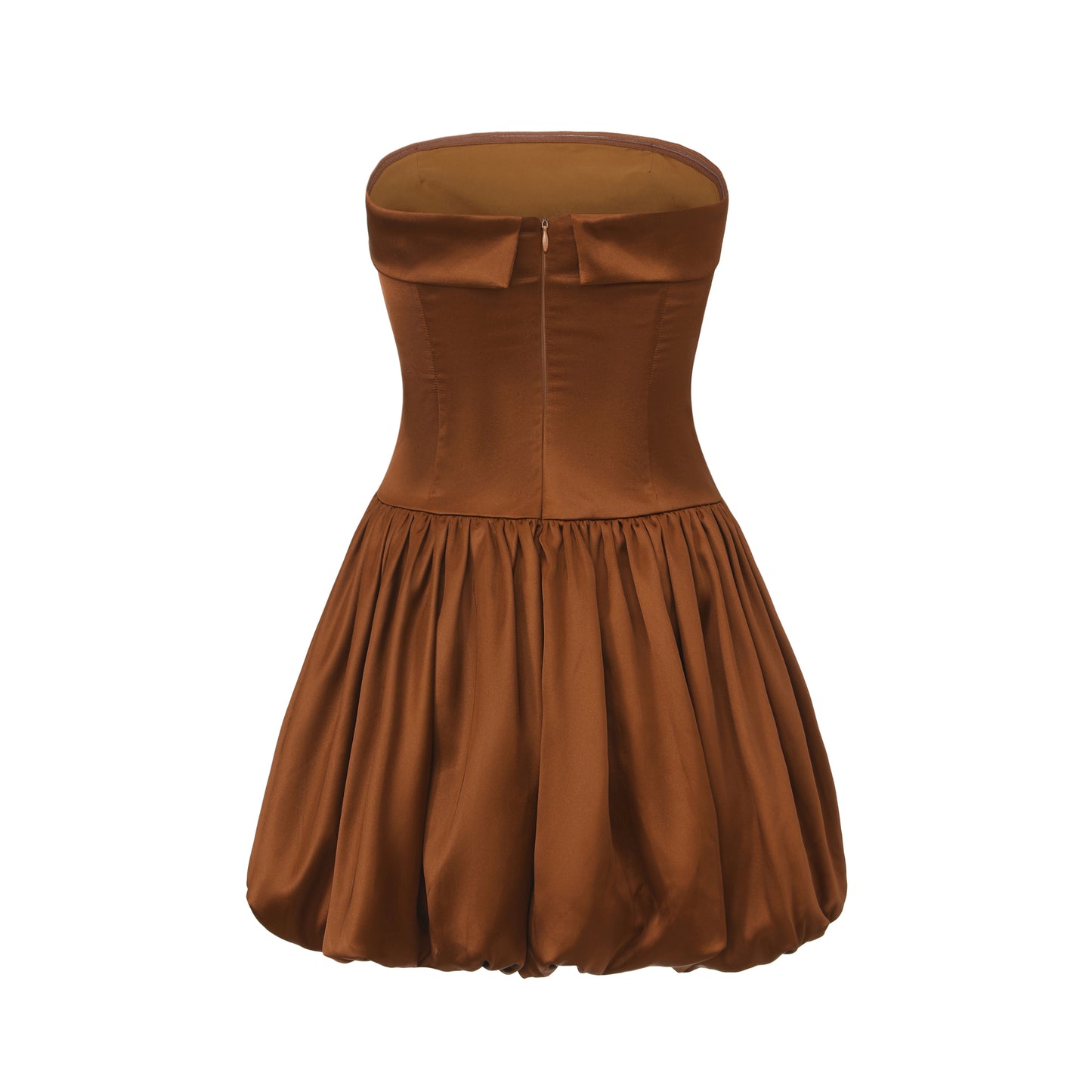 XENASERA GOLDEN FOLDED STAMEN DRESS