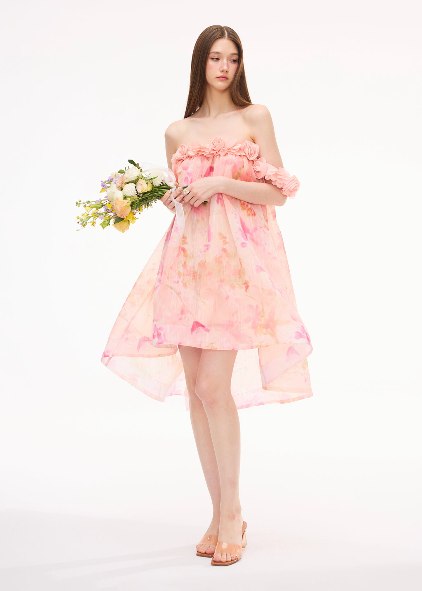 XENASERA ROUGE CARDAMOM DRESS