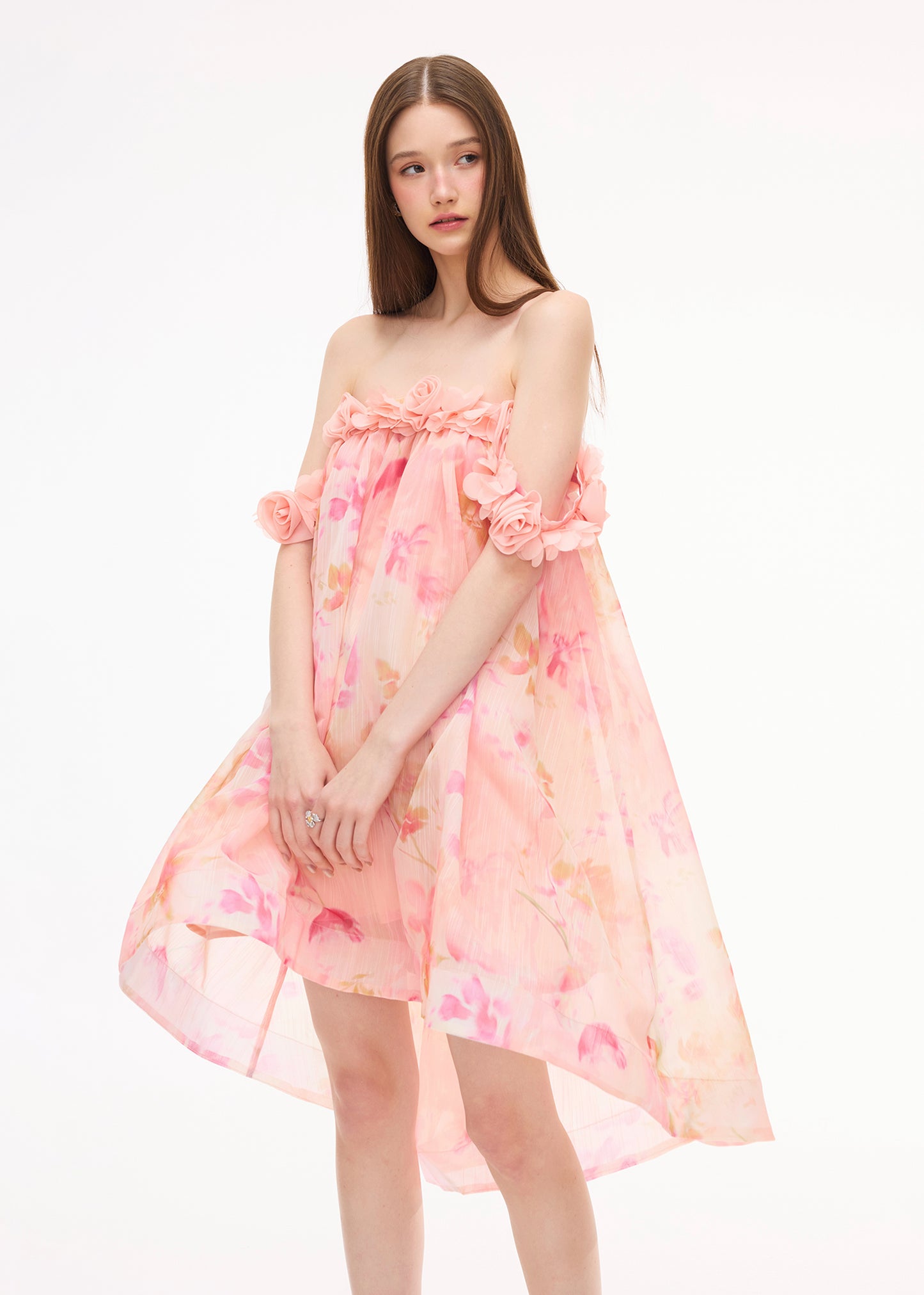 XENASERA ROUGE CARDAMOM DRESS