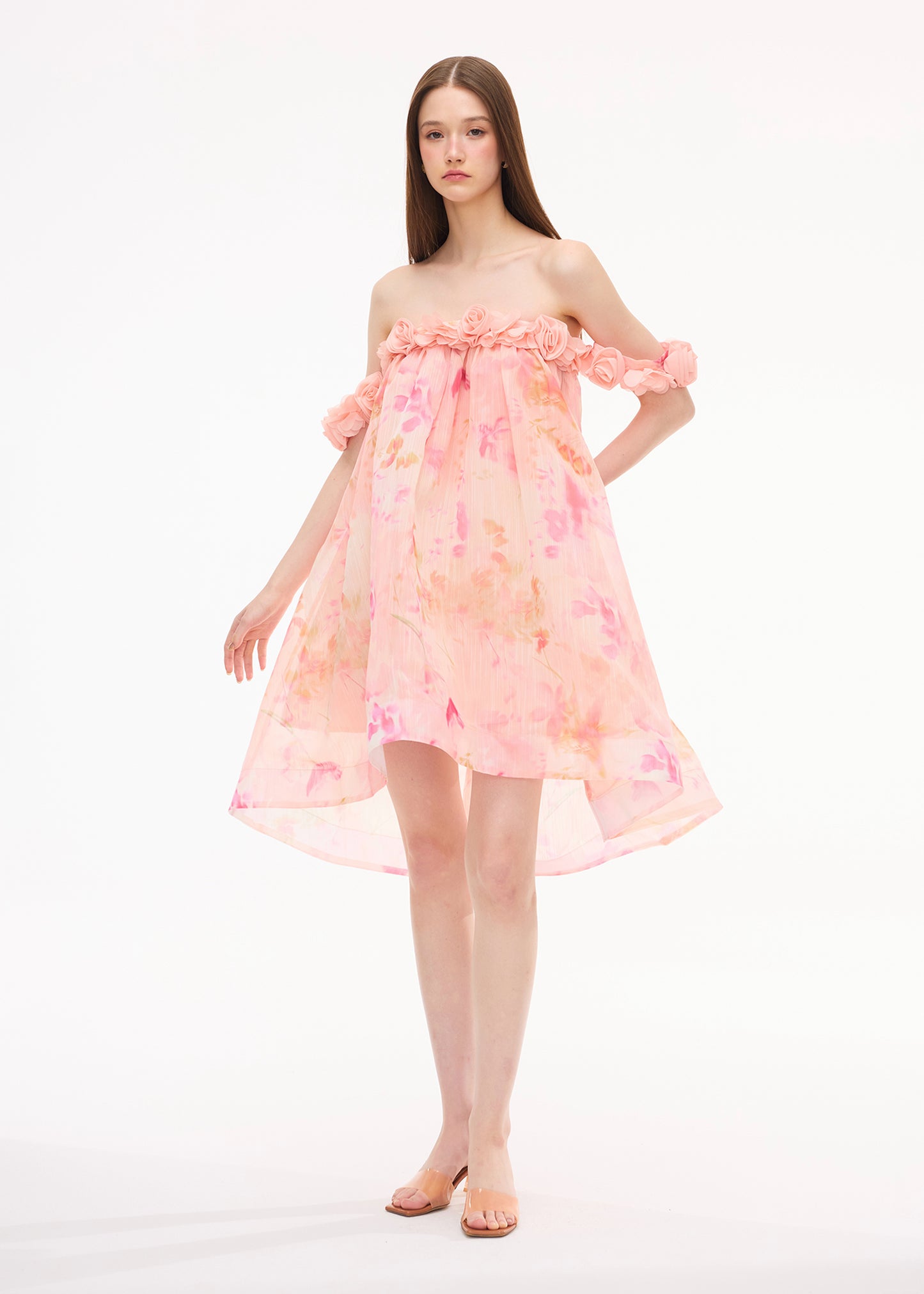 XENASERA ROUGE CARDAMOM DRESS