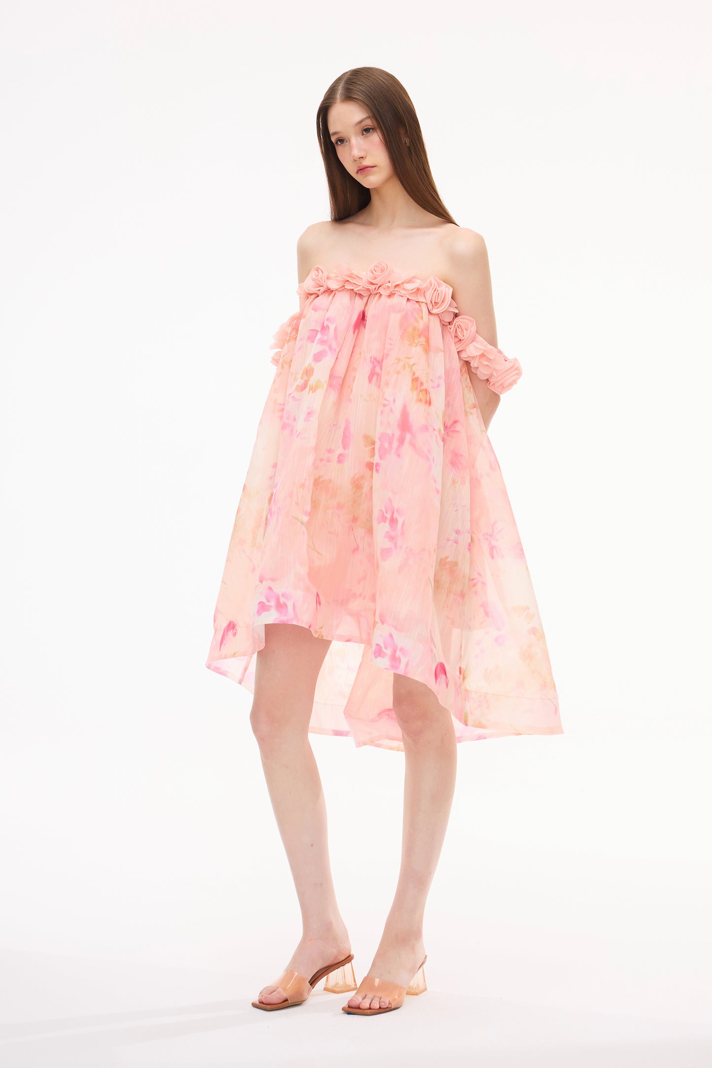 XENASERA ROUGE CARDAMOM DRESS