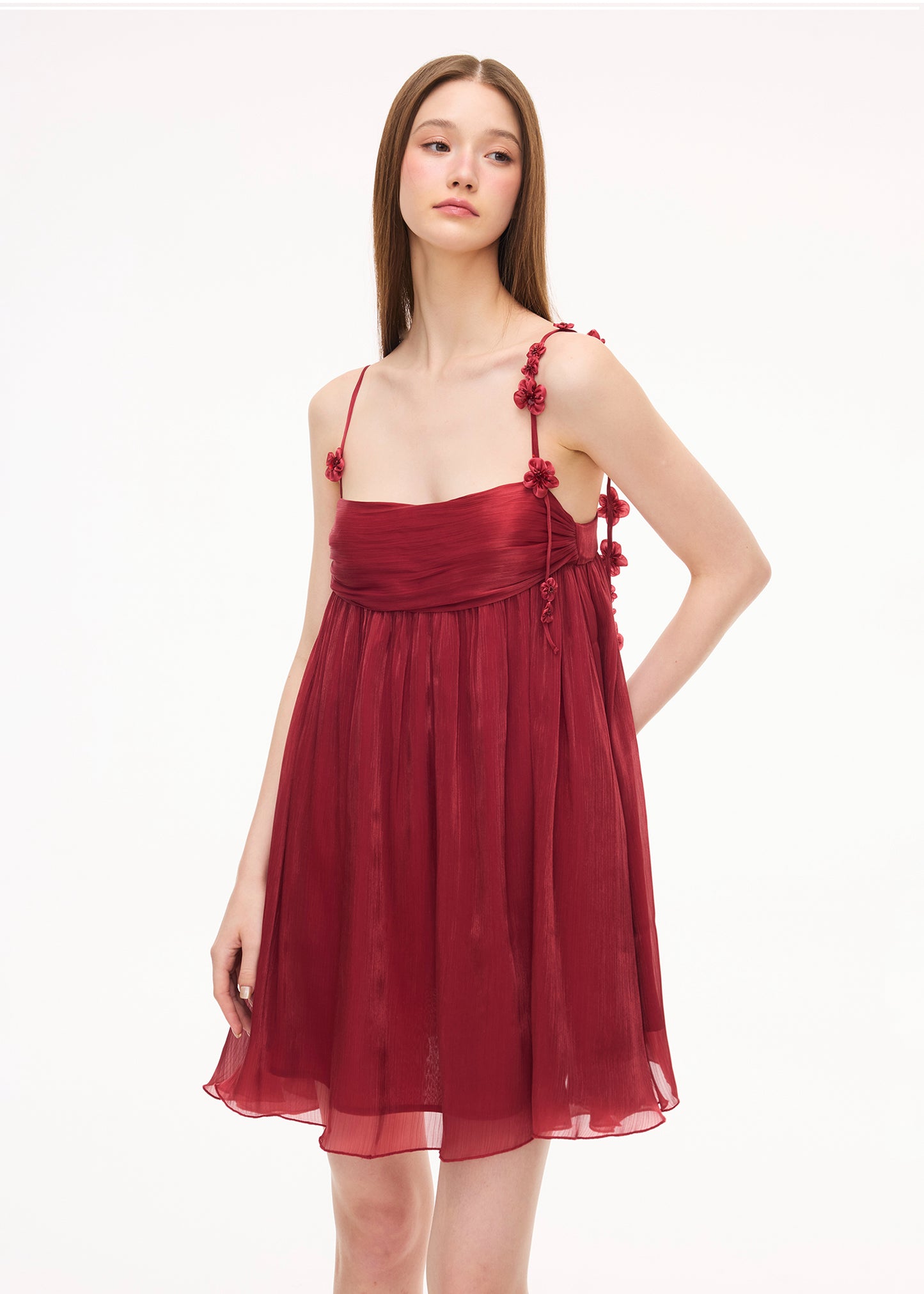 XENASERA PETALS TO THE STREAM/CRIMSON SWAY DRESS