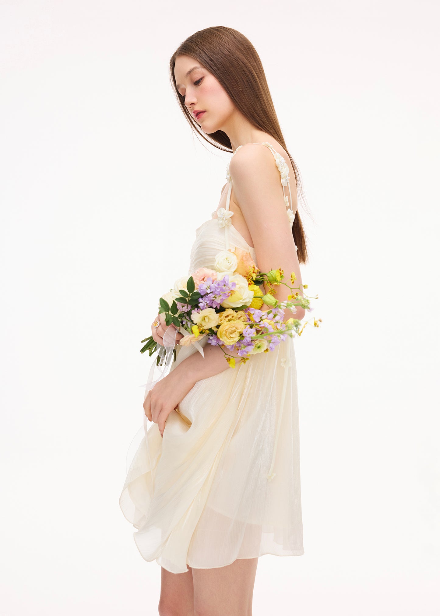 XENASERA PETALS TO THE STREAM/CRIMSON SWAY DRESS