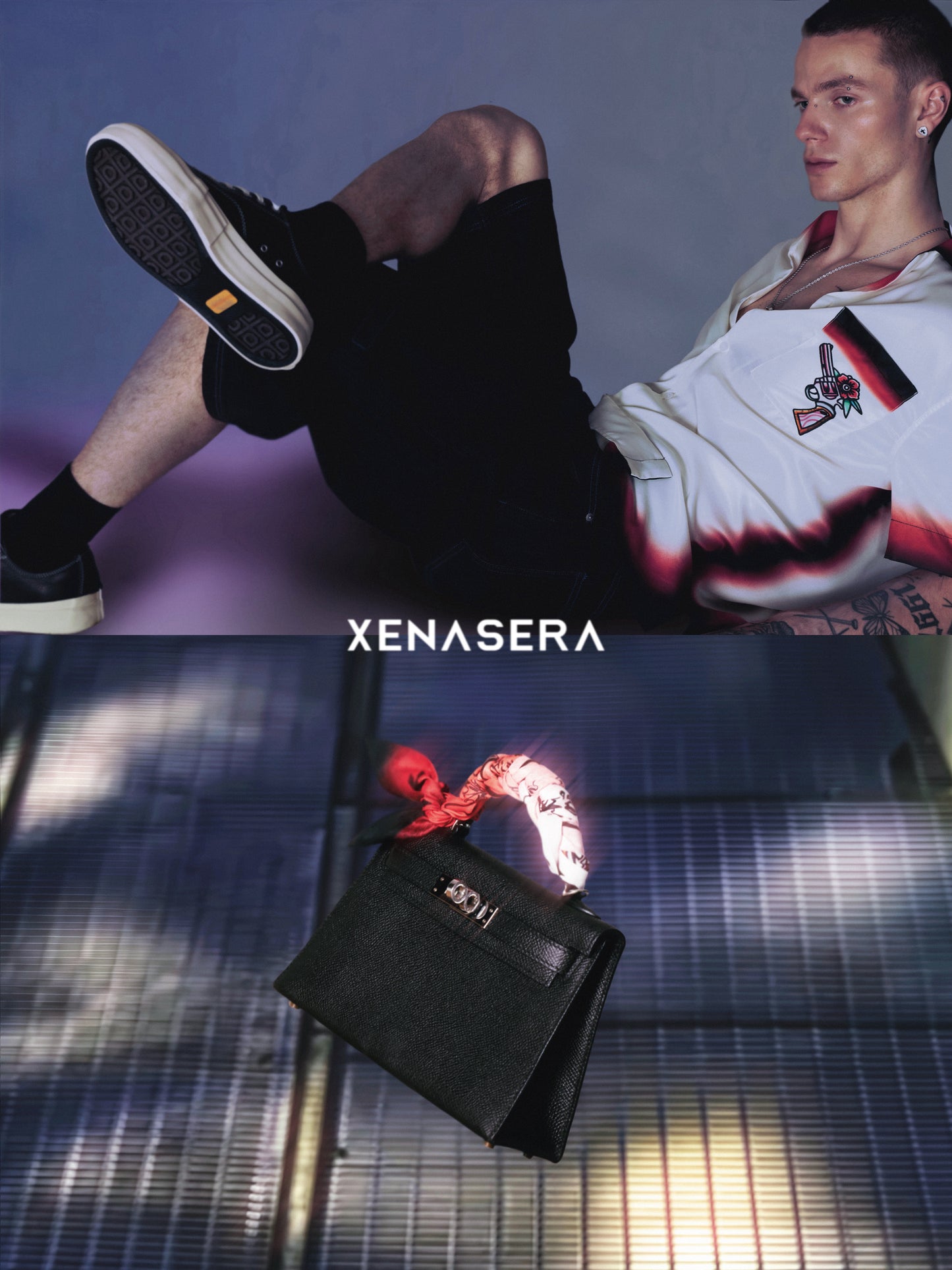XENASERA UNISEX PRINTED SHIRT
