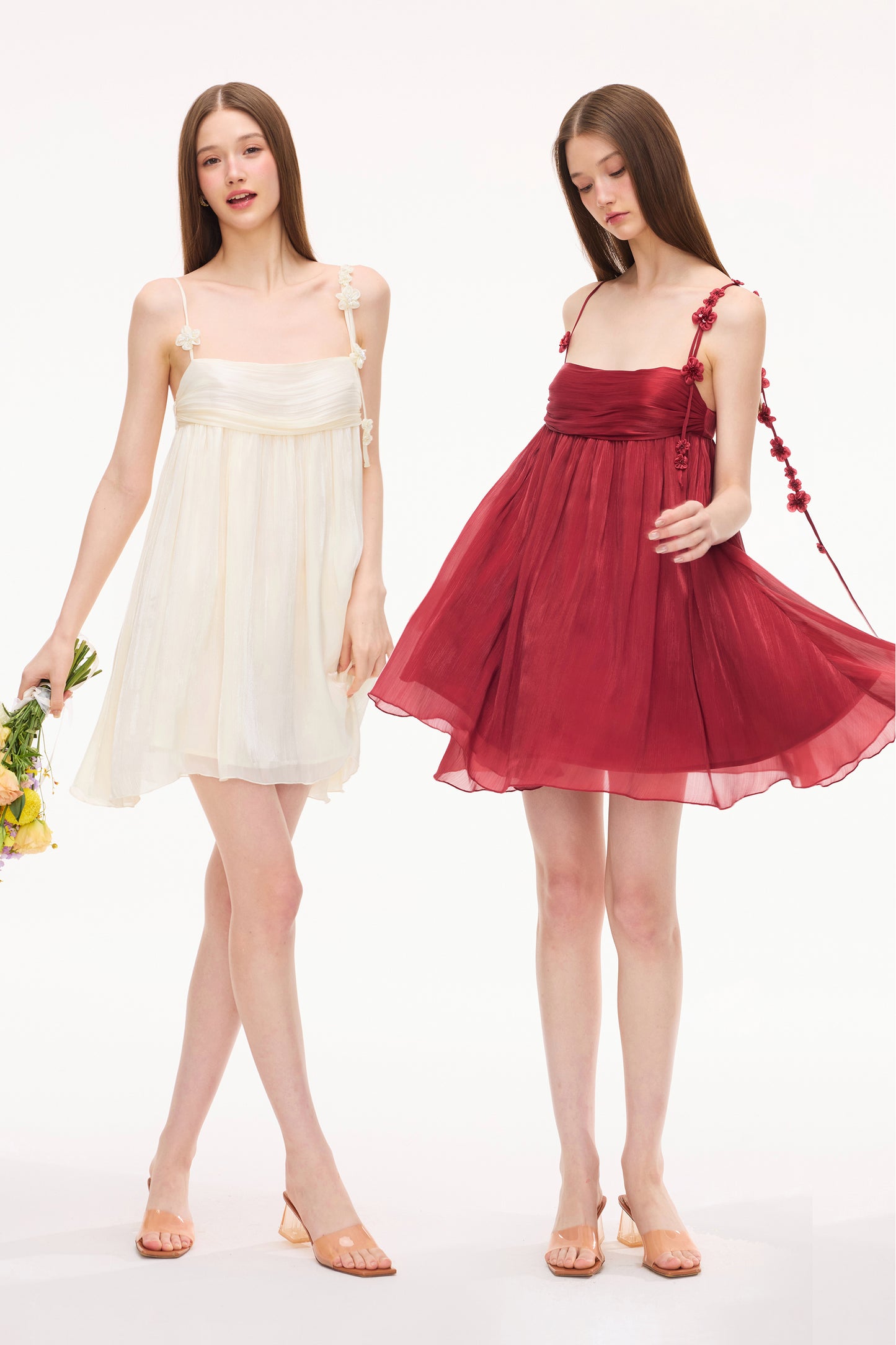 XENASERA PETALS TO THE STREAM/CRIMSON SWAY DRESS