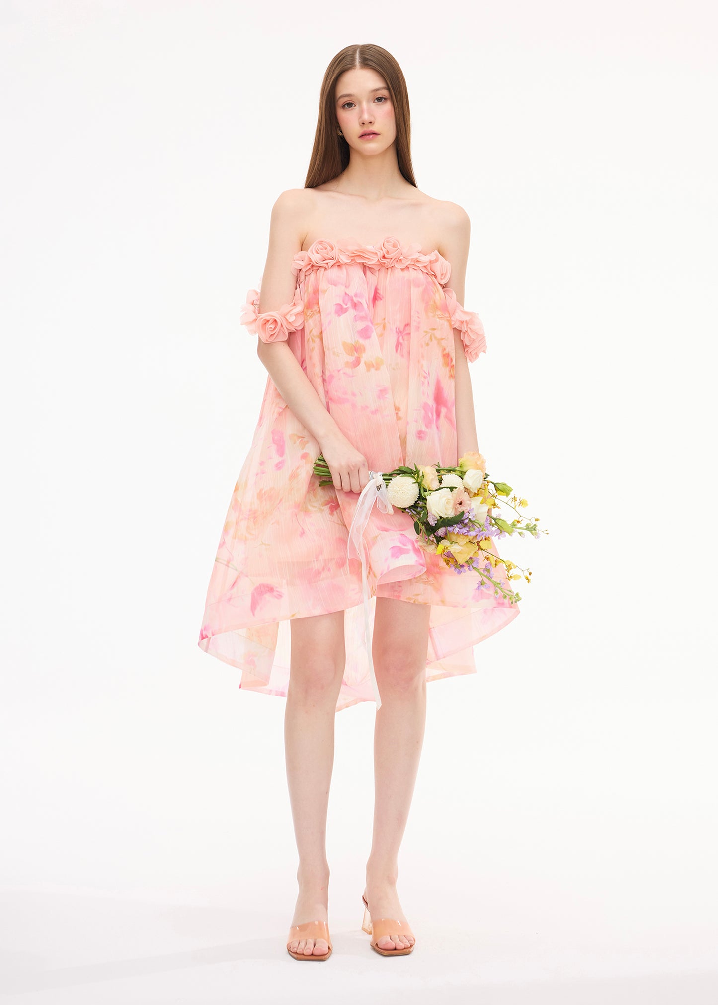 XENASERA ROUGE CARDAMOM DRESS