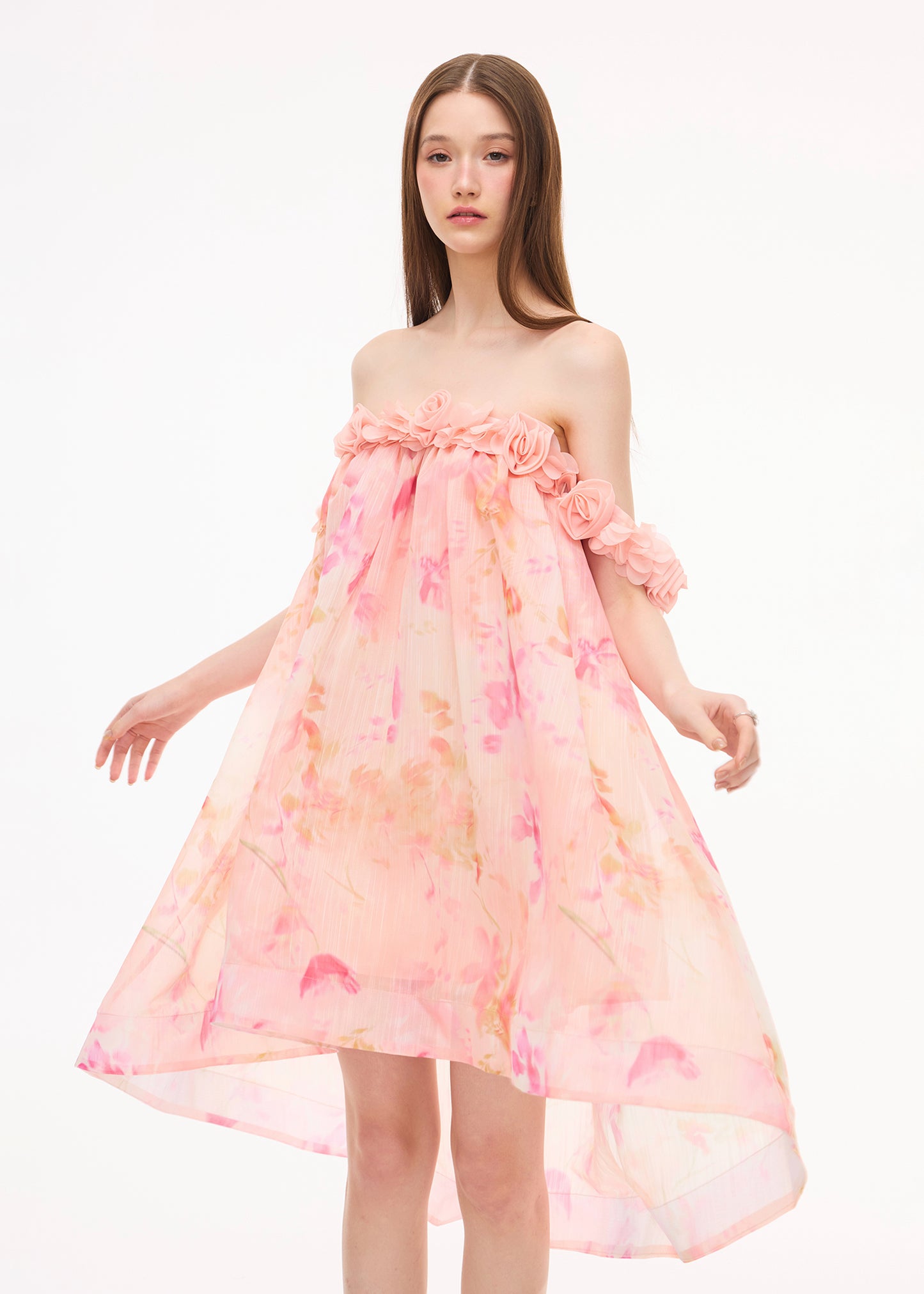 XENASERA ROUGE CARDAMOM DRESS