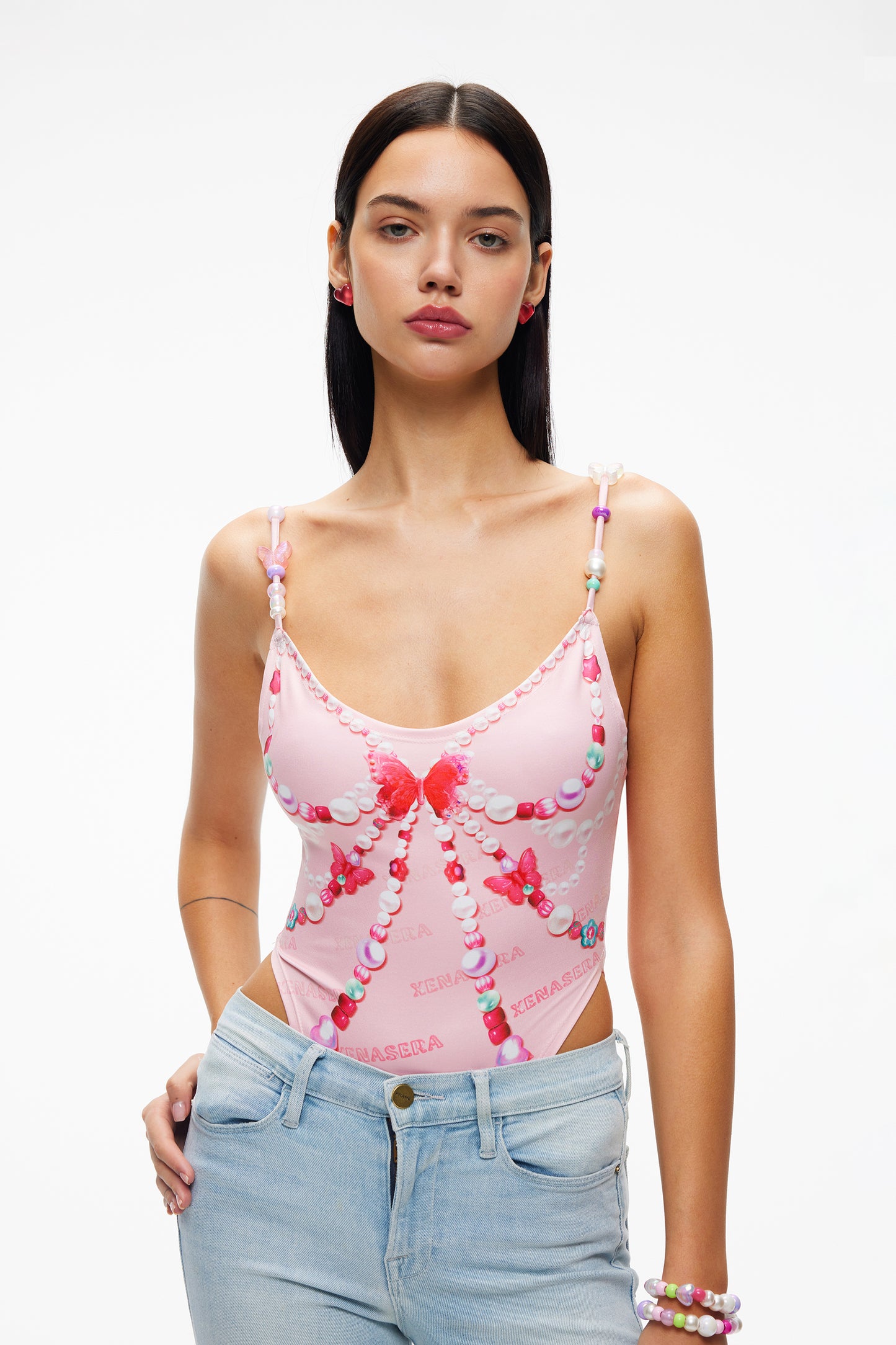 XENASERA SS24 SWEETHEART BARBIE BODYSUIT