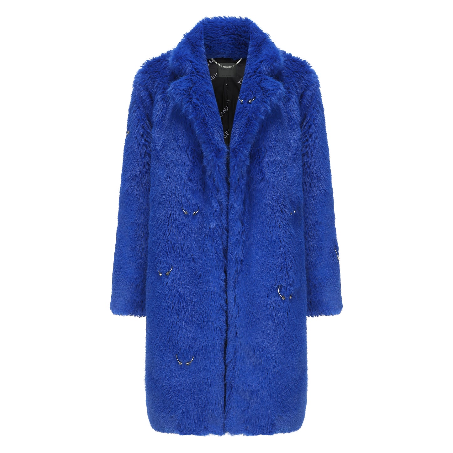 XENASERA FW23 KLEIN BLUE FUR COAT