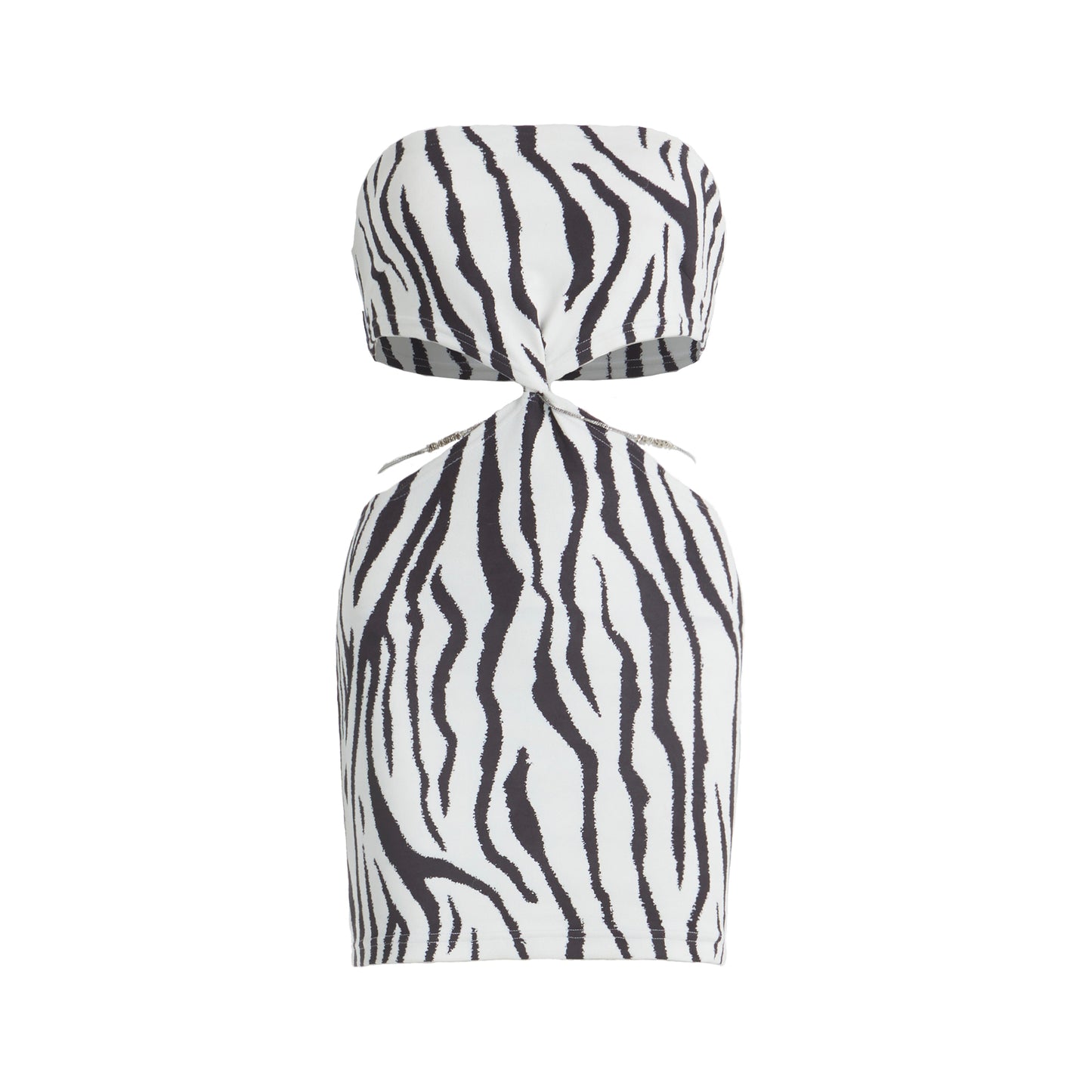 XENASERA FW22 TAMELESS ZEBRA DRESS