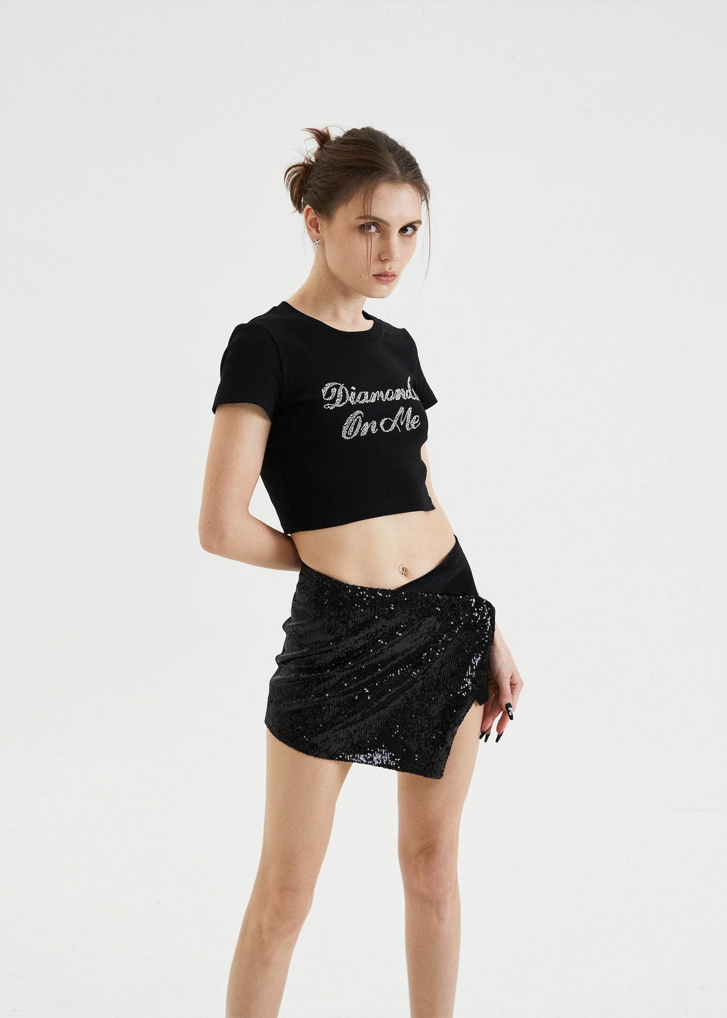 XENASERA SS23 PUNK PRINCESS SKIRT/ GLACIER MOON SKIRT